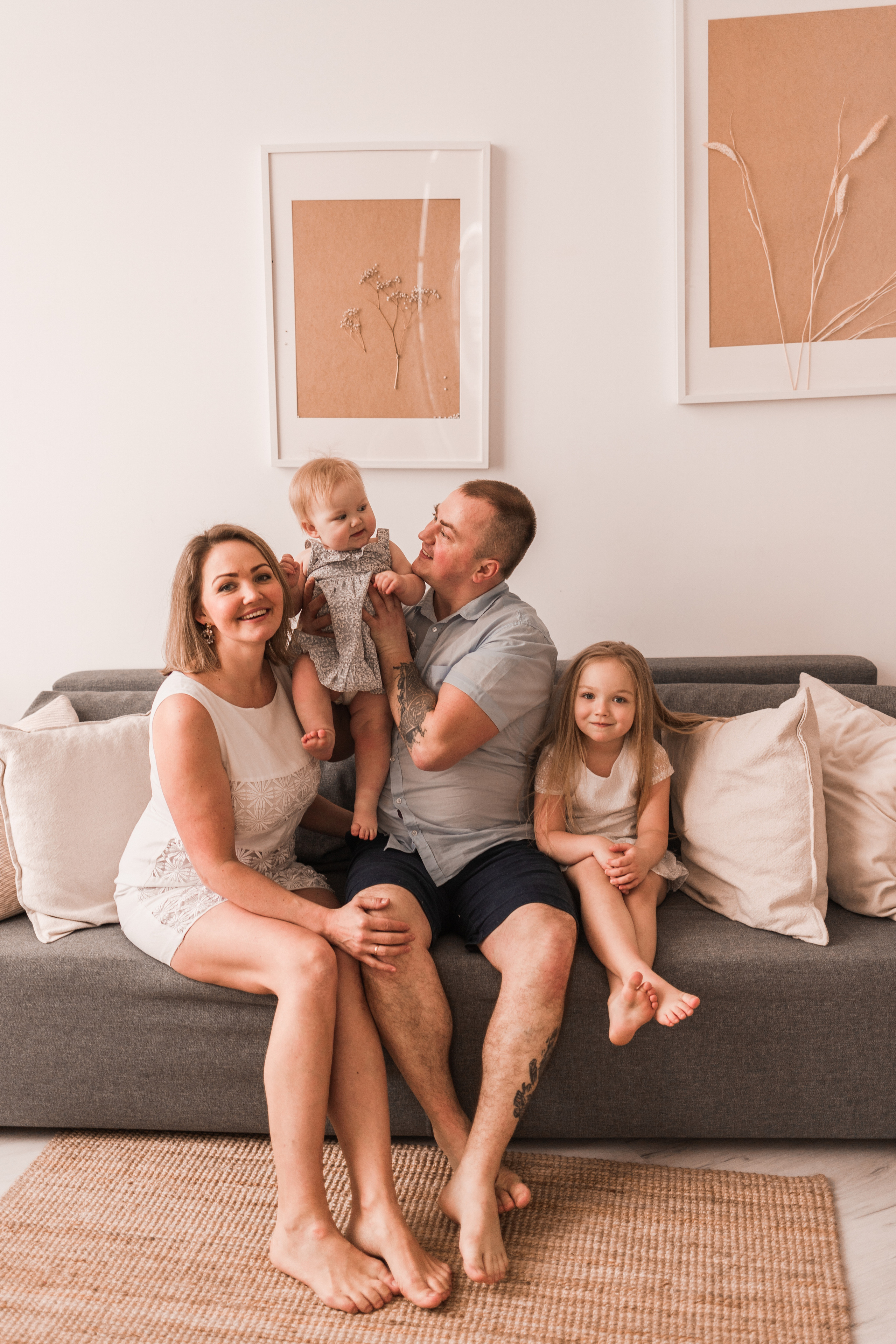 ЮЛЯ, ПАША, ЛИЗА И КАТЯ. Семейный Фотограф в Санкт-Петербурге Пушкин Анастасия Дьяконенкова