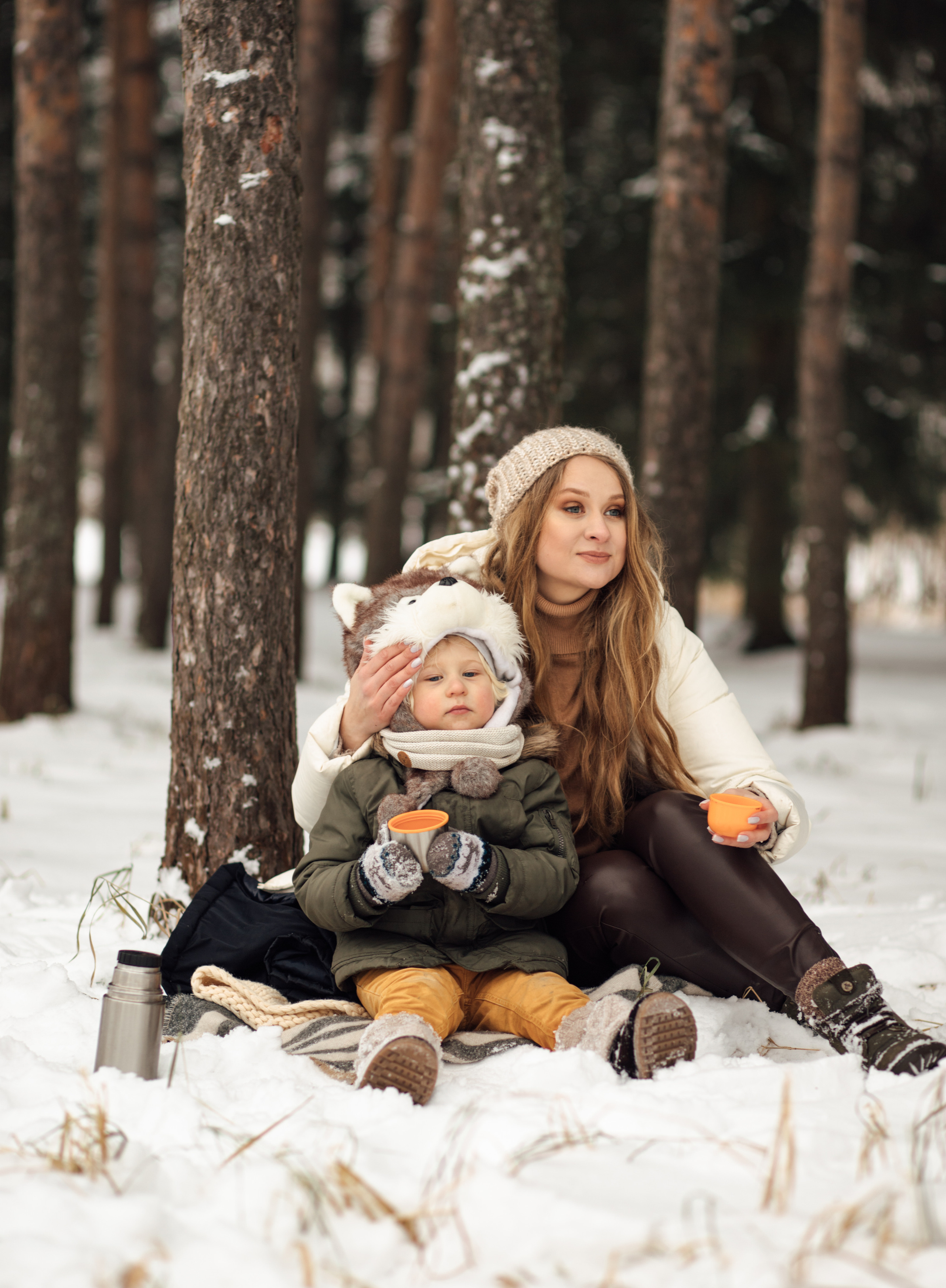 Юля, Дима и Лев. Семейный Фотограф в Санкт-Петербурге Пушкин Анастасия Дьяконенкова