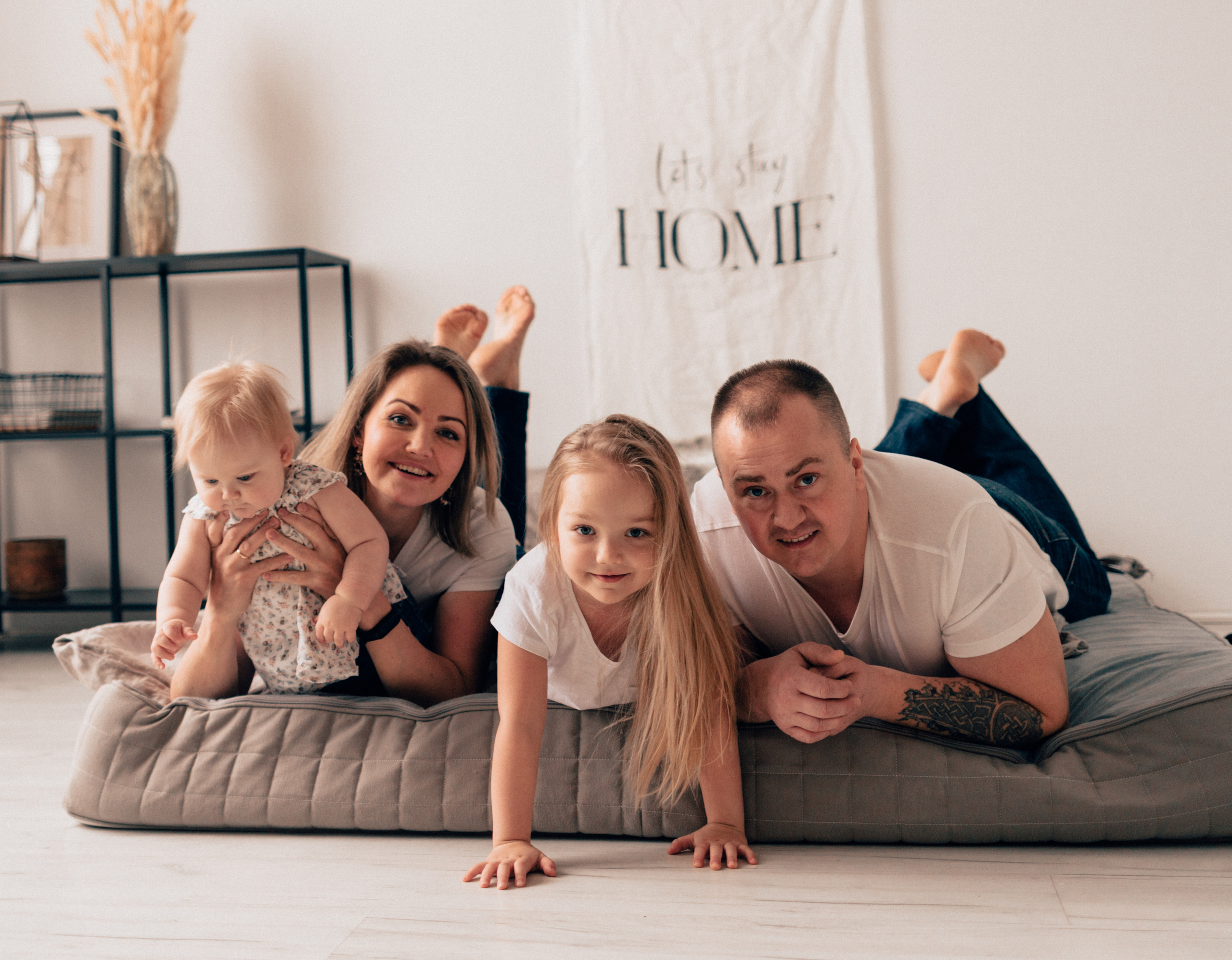 ЮЛЯ, ПАША, ЛИЗА И КАТЯ. Семейный Фотограф в Санкт-Петербурге Пушкин Анастасия Дьяконенкова