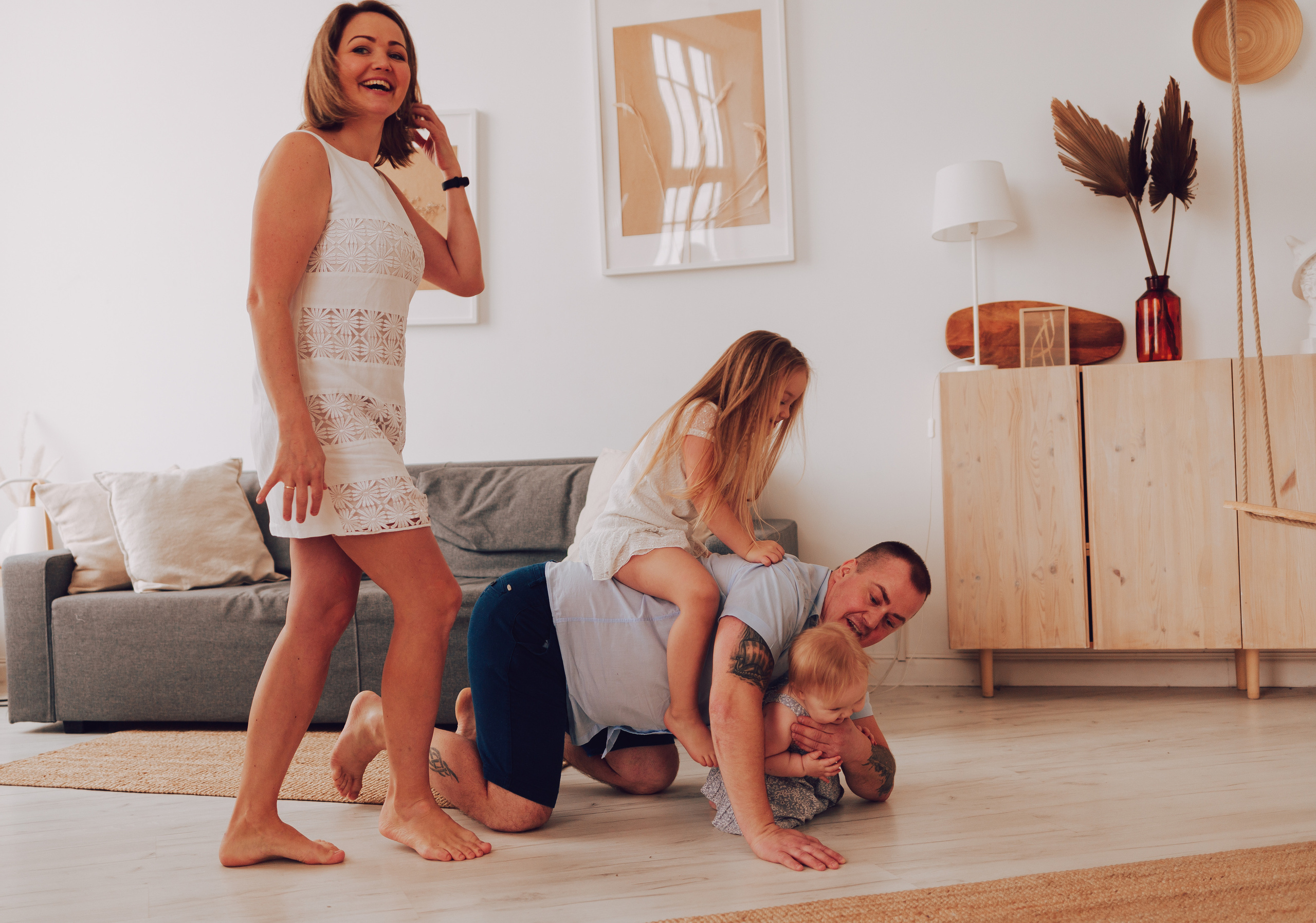 ЮЛЯ, ПАША, ЛИЗА И КАТЯ. Семейный Фотограф в Санкт-Петербурге Пушкин Анастасия Дьяконенкова