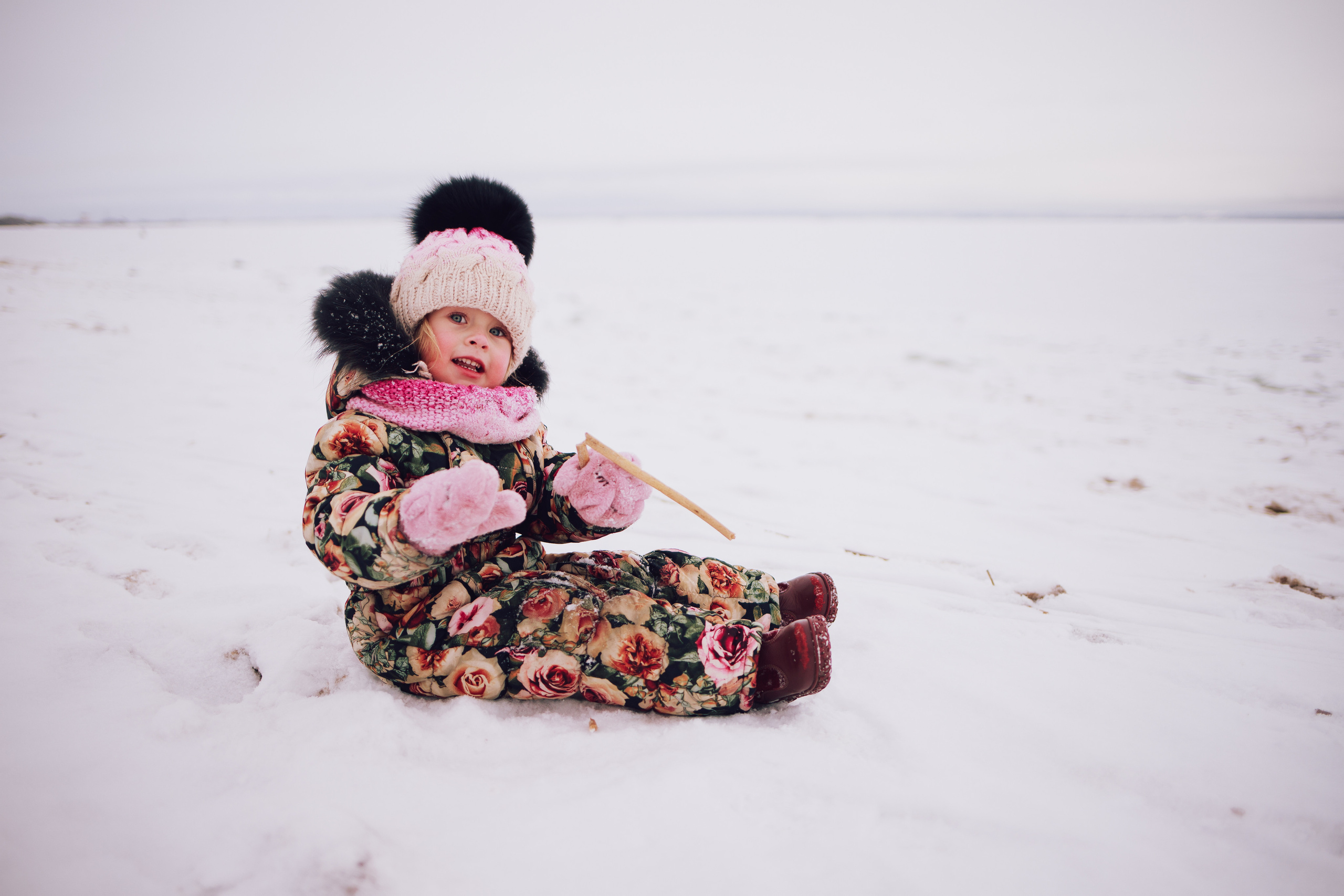 Зимняя фотосессия. Семейный Фотограф в Санкт-Петербурге Пушкин Анастасия Дьяконенкова
