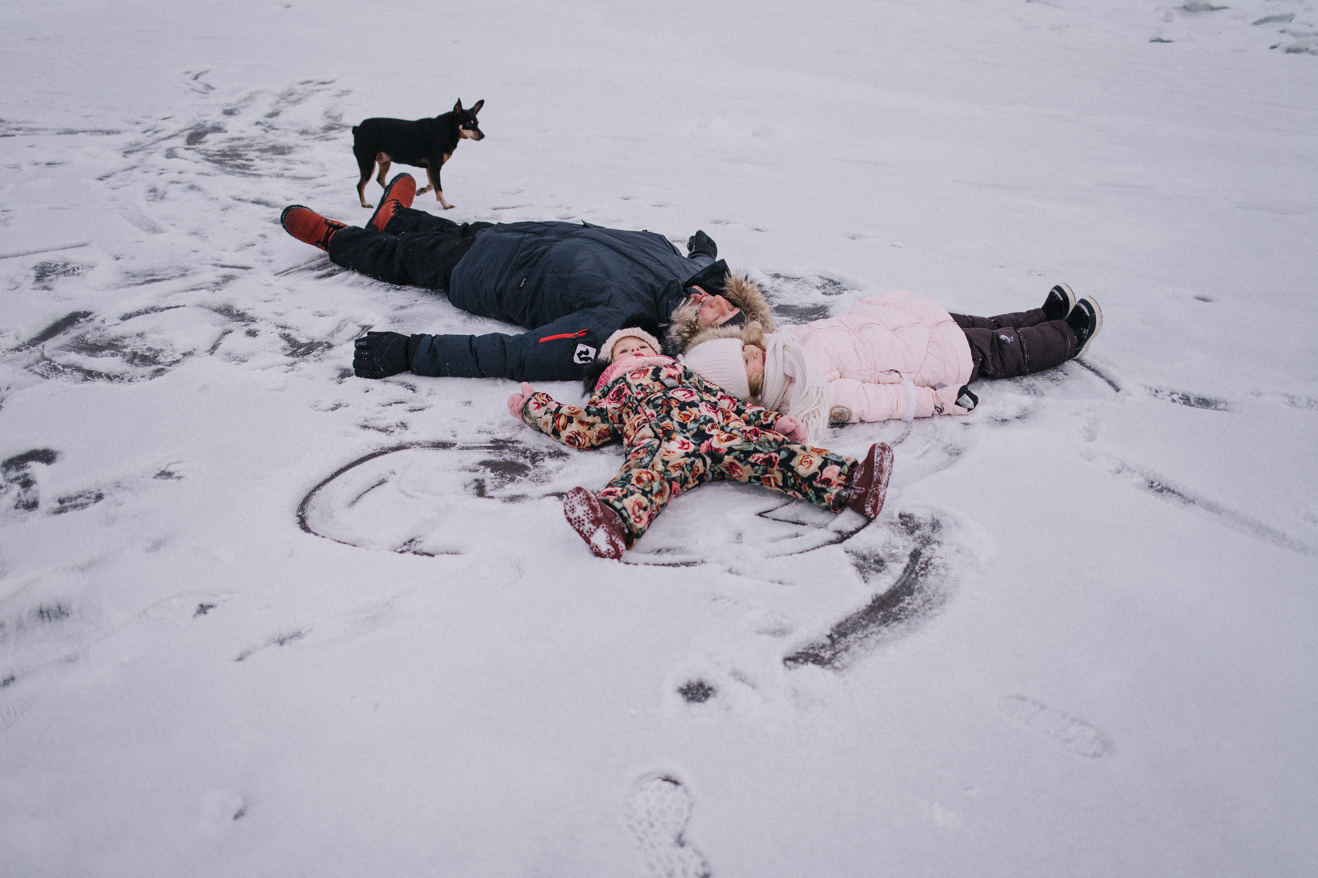 Зимняя фотосессия. Семейный Фотограф в Санкт-Петербурге Пушкин Анастасия Дьяконенкова
