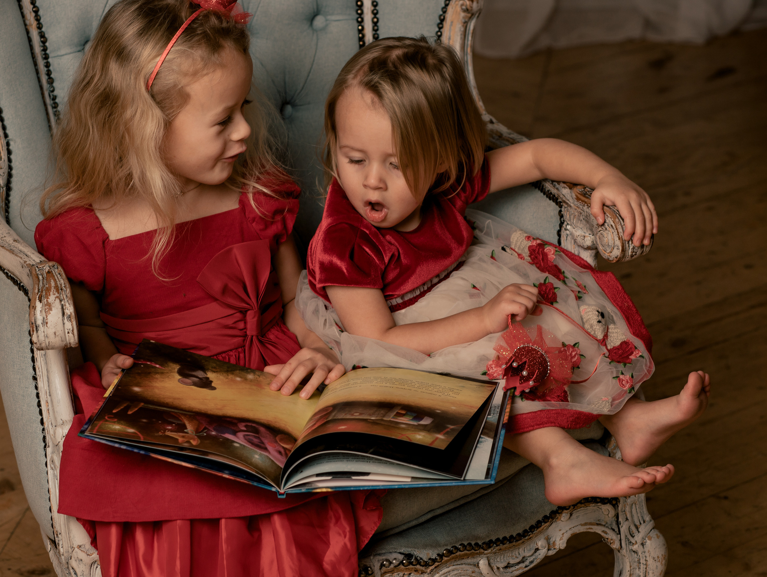 Новогодняя фотосесссия сестер. Семейный Фотограф в Санкт-Петербурге Пушкин Анастасия Дьяконенкова