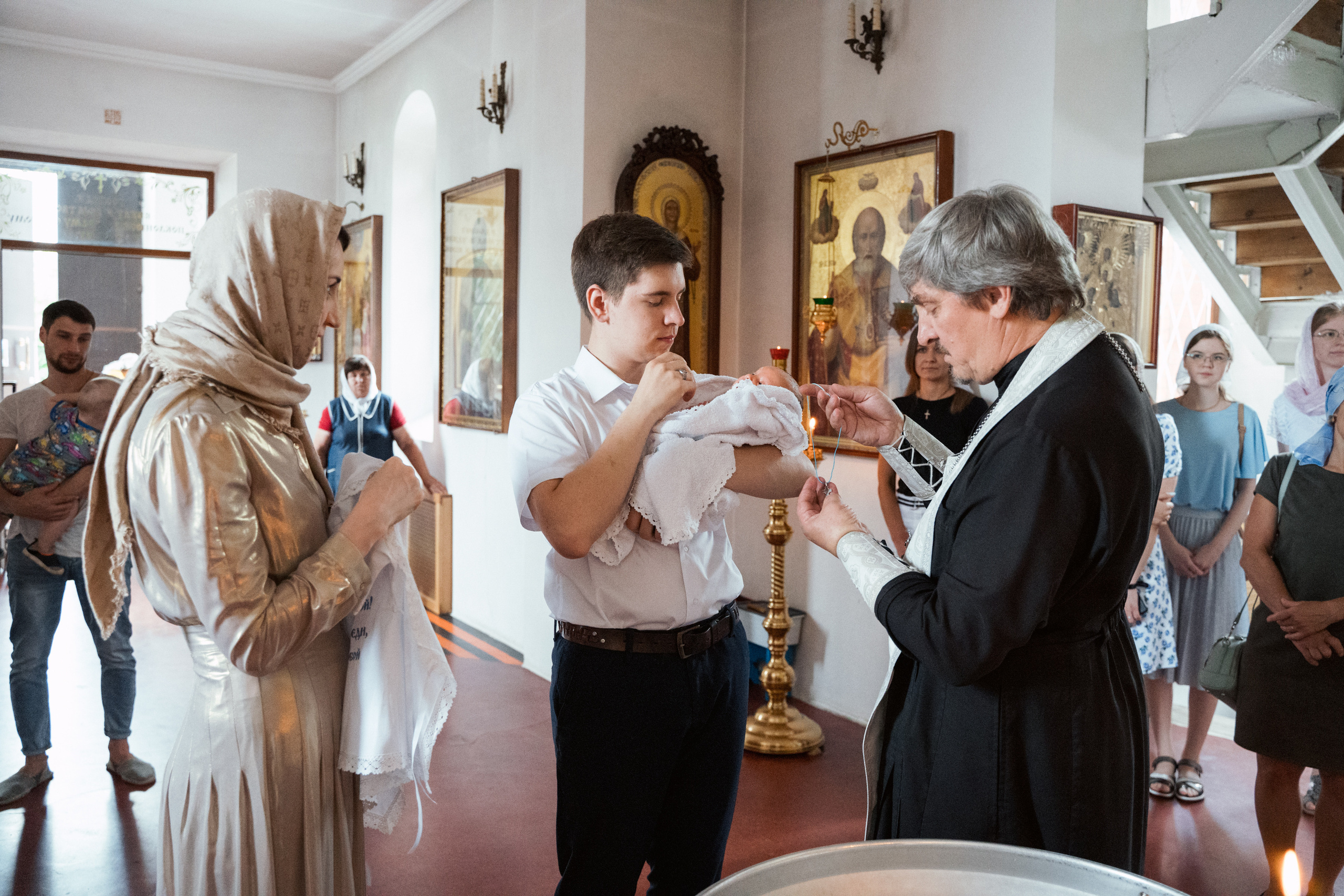 Крещение Михаила. Главная