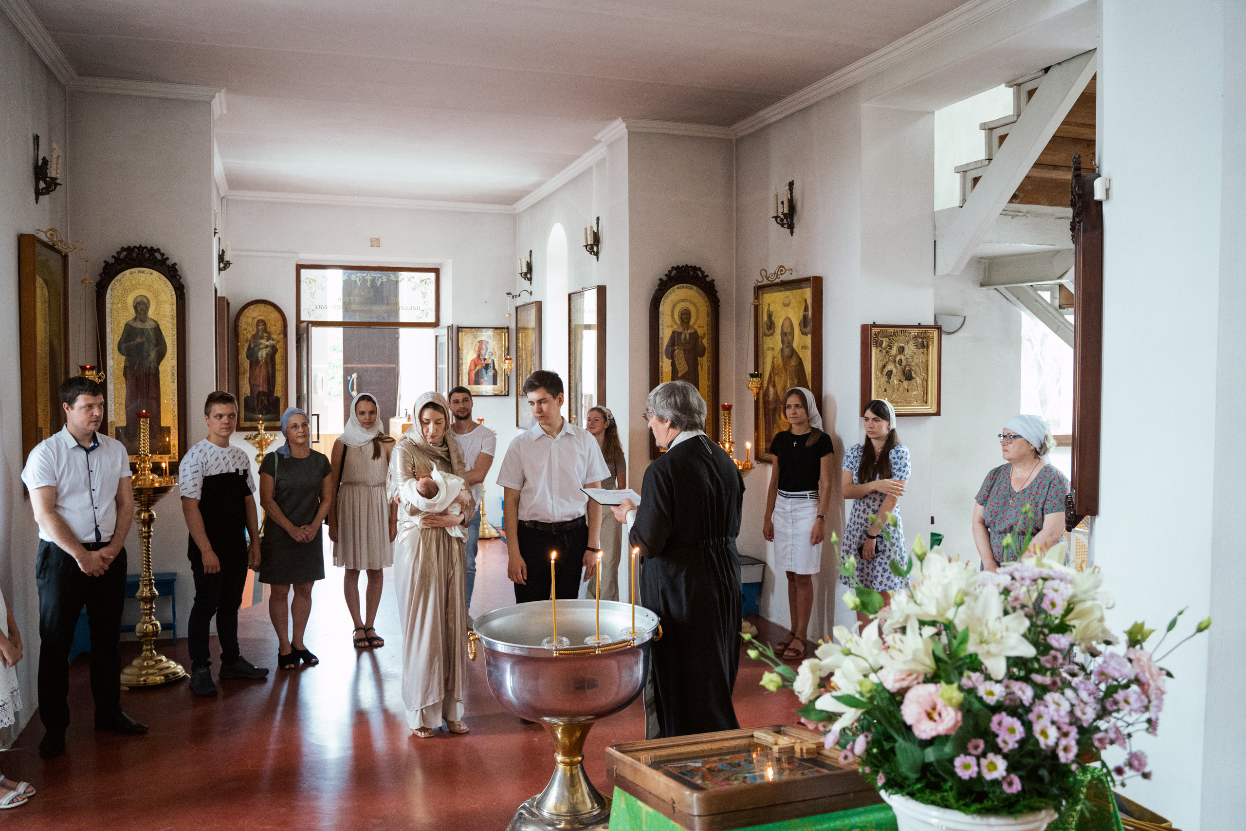 Крещение Михаила. Главная