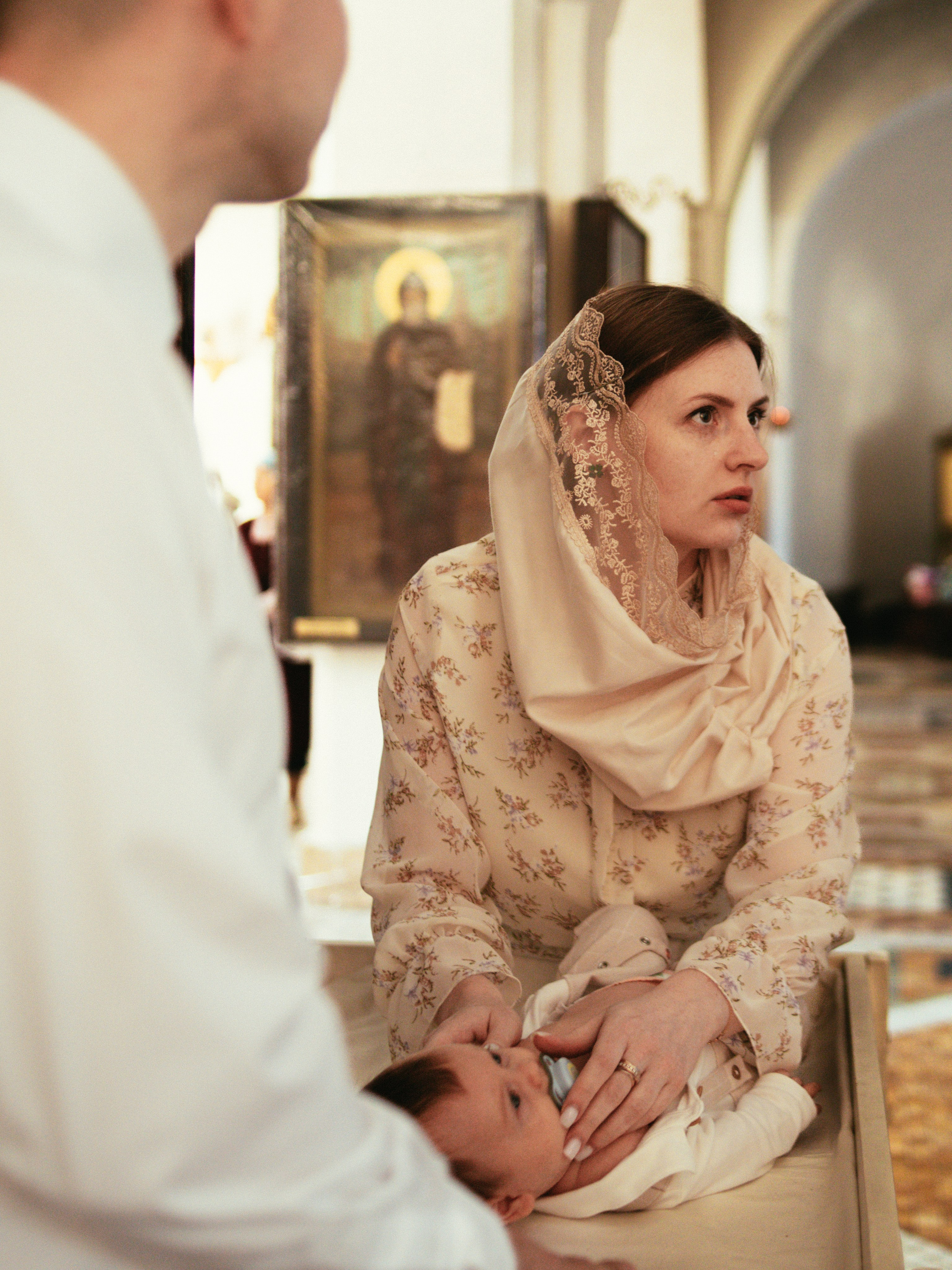 Таинство крещения. Портретный фотограф Алексин/Тула/Москва