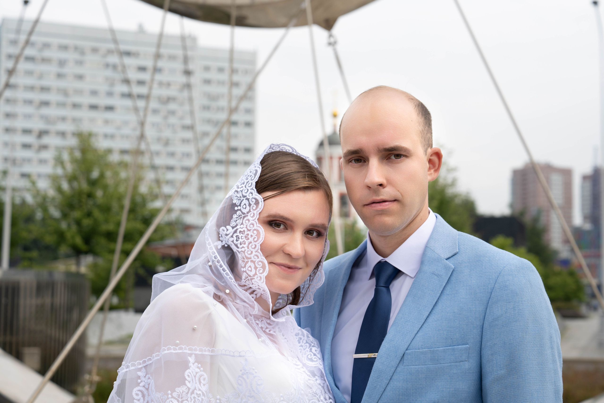 Прогулка Сергей и Полина. Фотограф в Москве