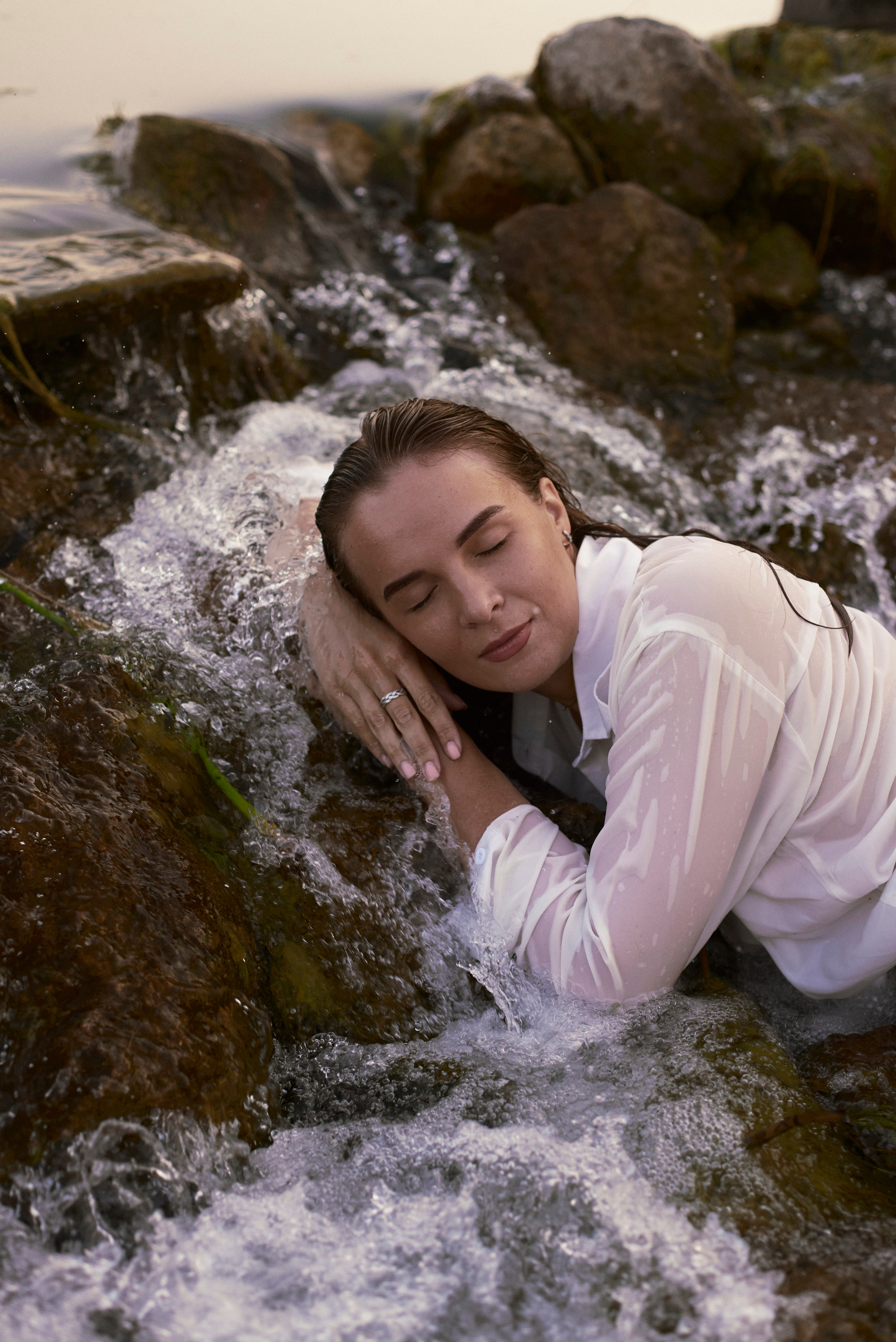 Фотосессия в воде. Фотограф Александра Рогожкина