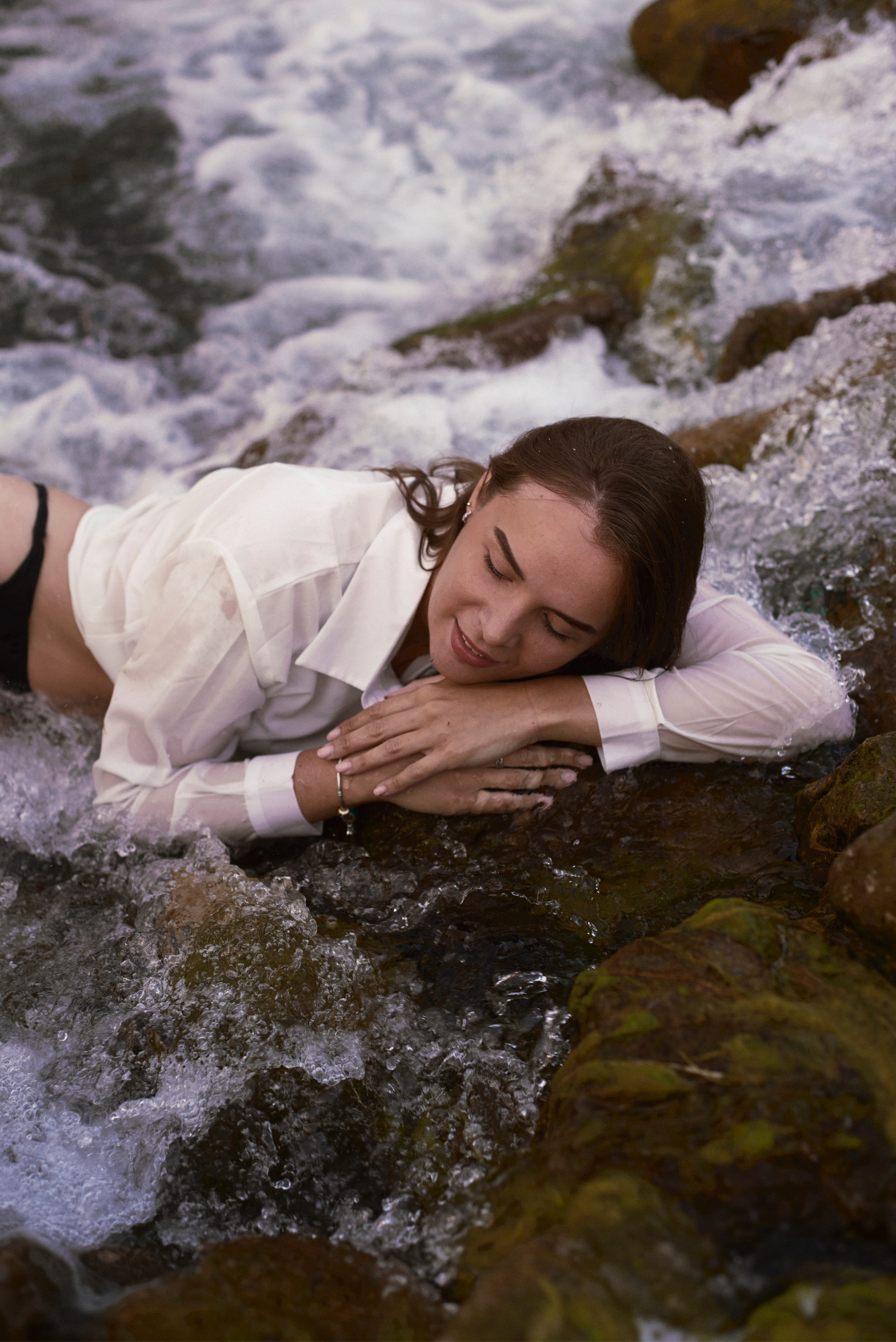 Фотосессия в воде. Фотограф Александра Рогожкина