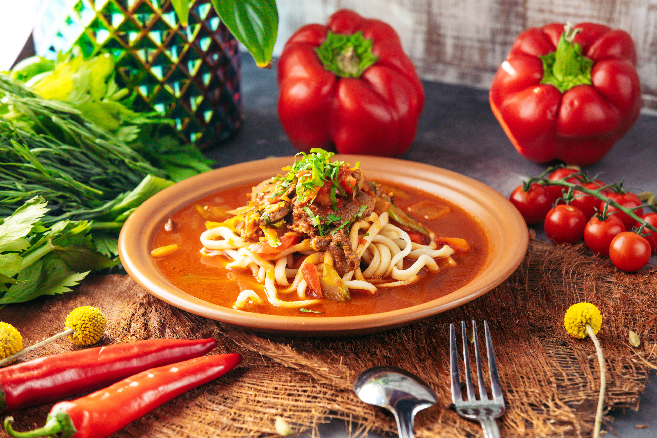 Меню Персия. Главная