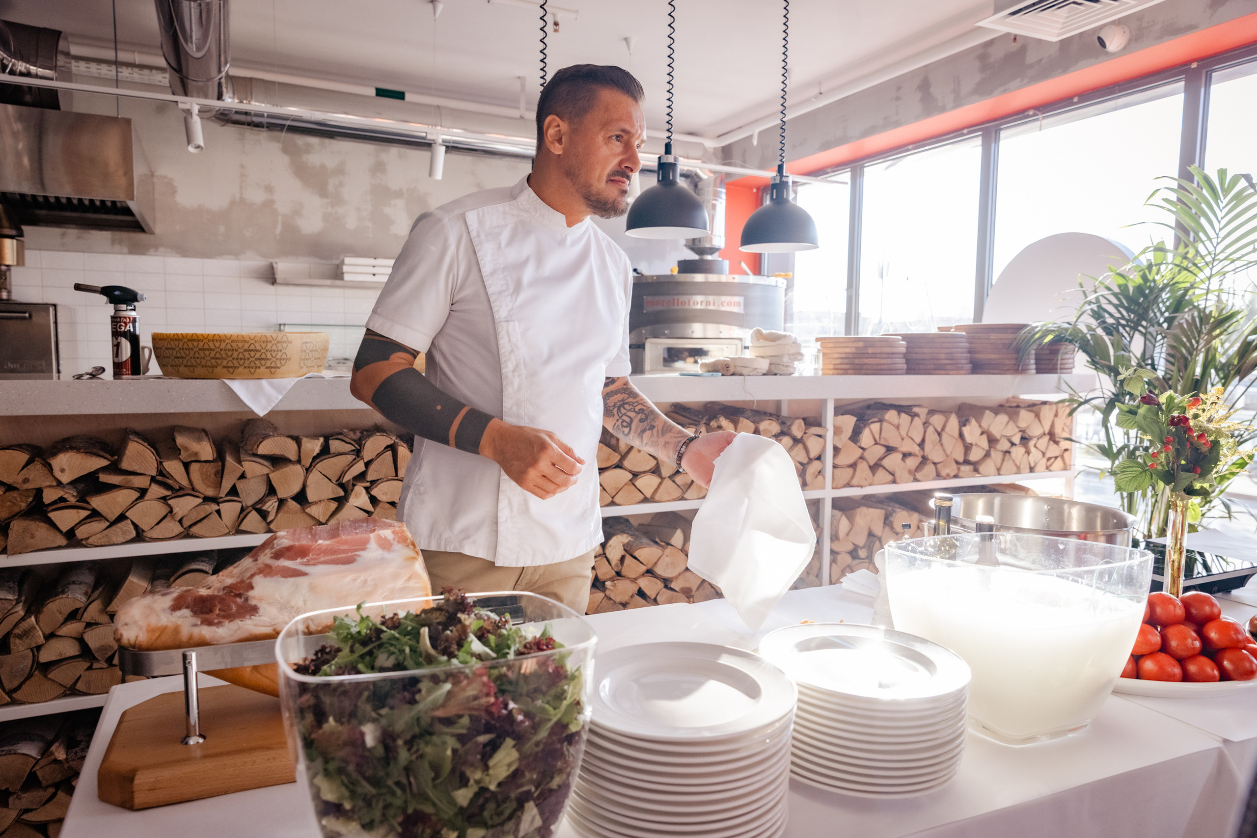 Gallo D'oro — открытие ресторана. Главная