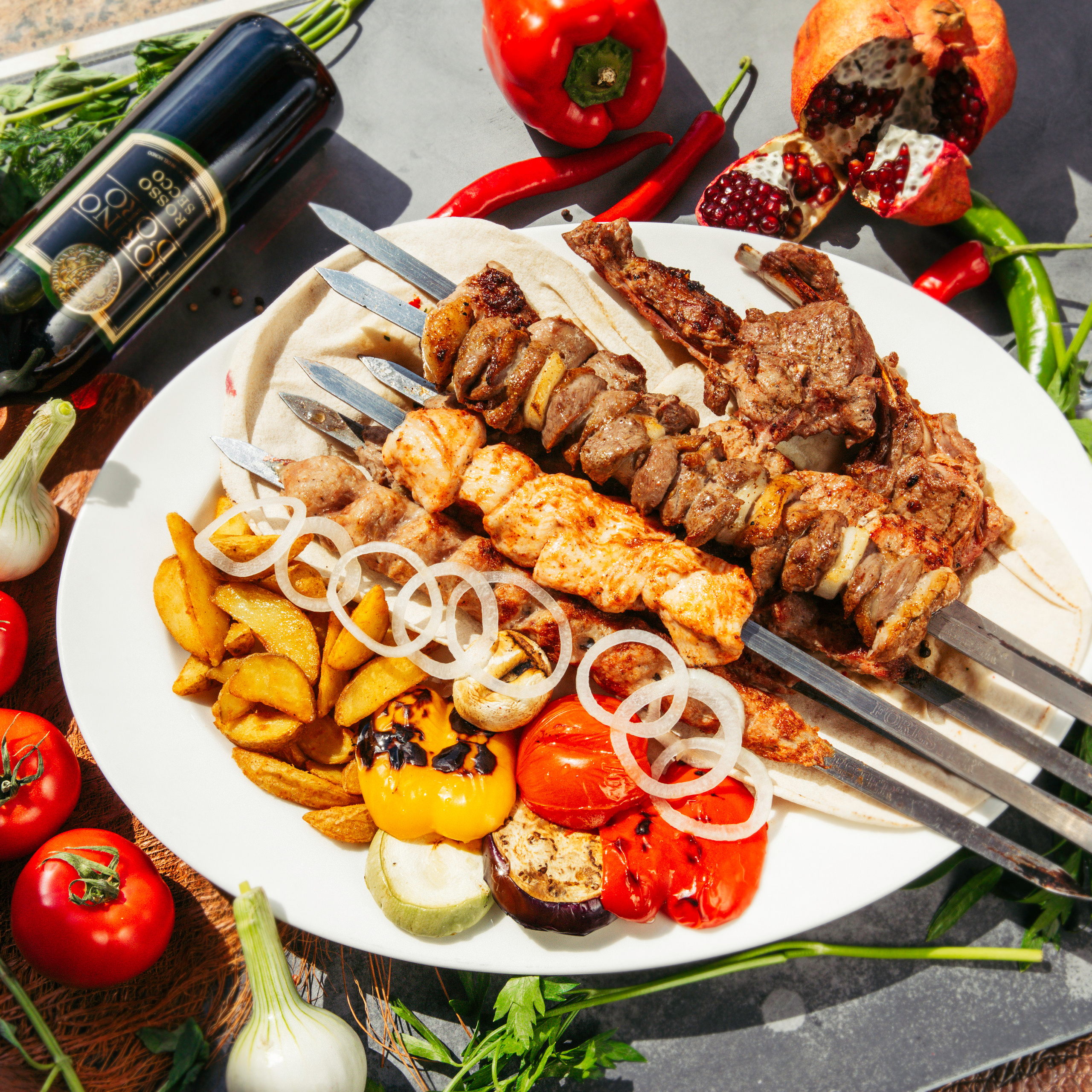 Меню Персия. Главная