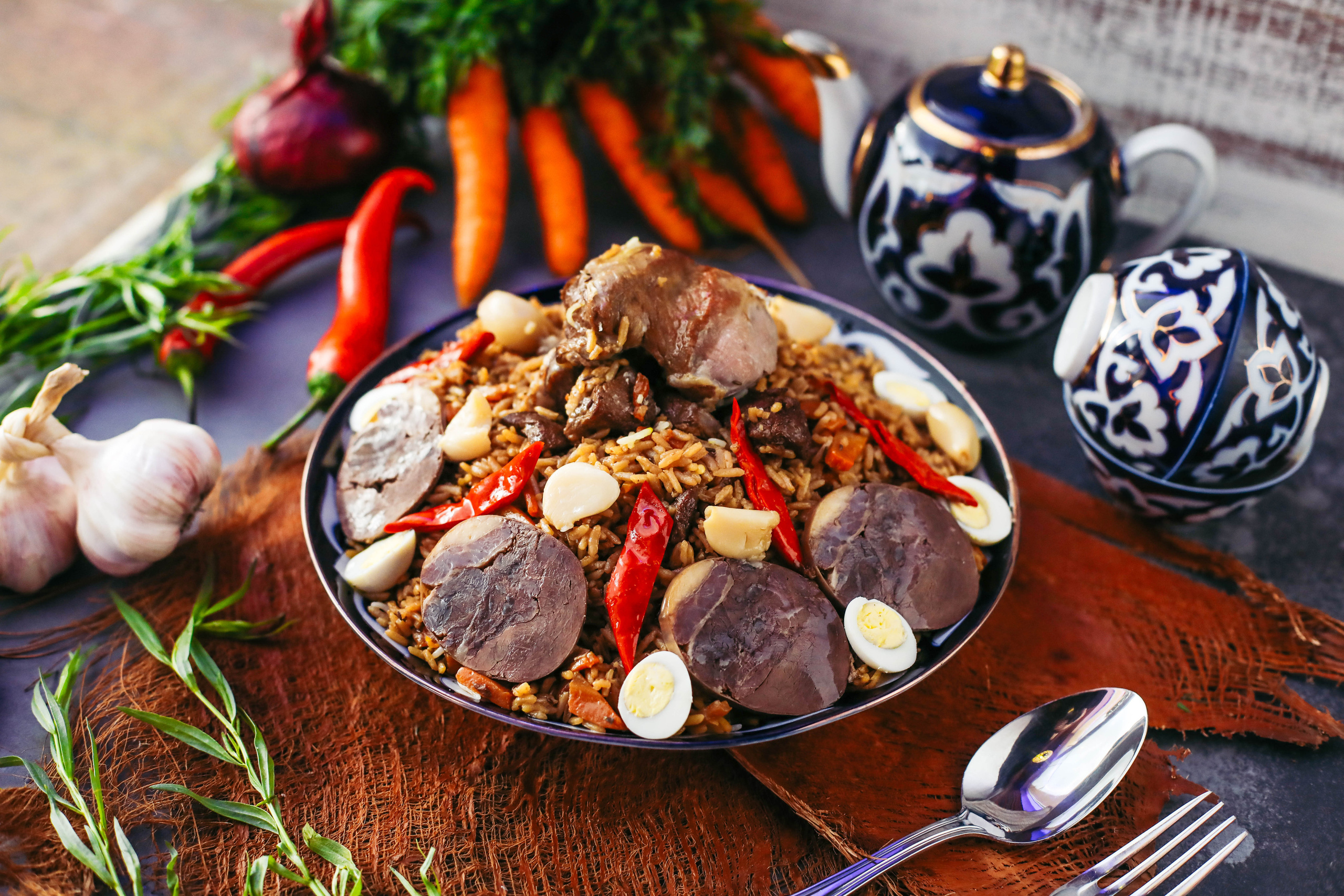 Меню Персия. Главная