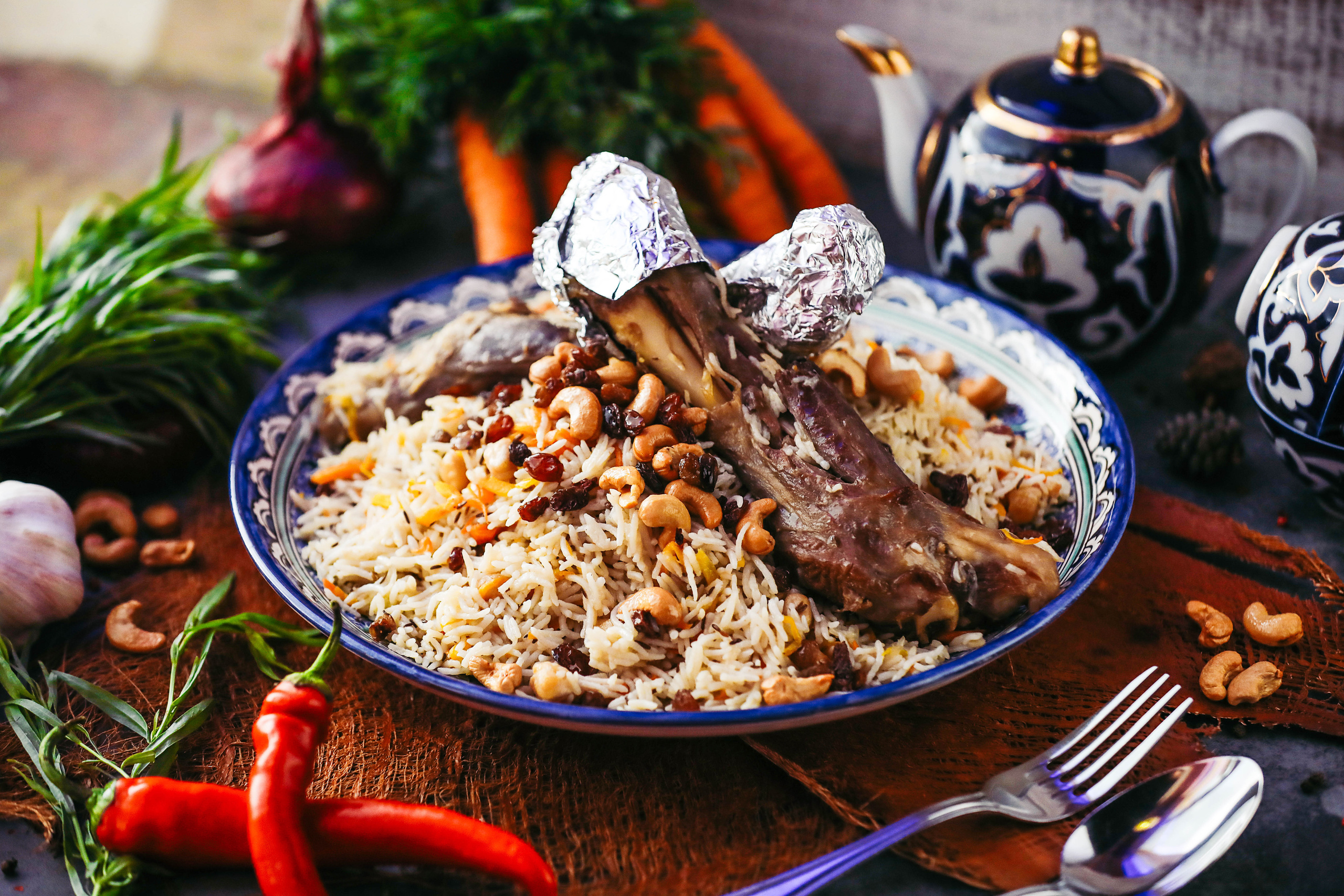 Меню Персия. Главная