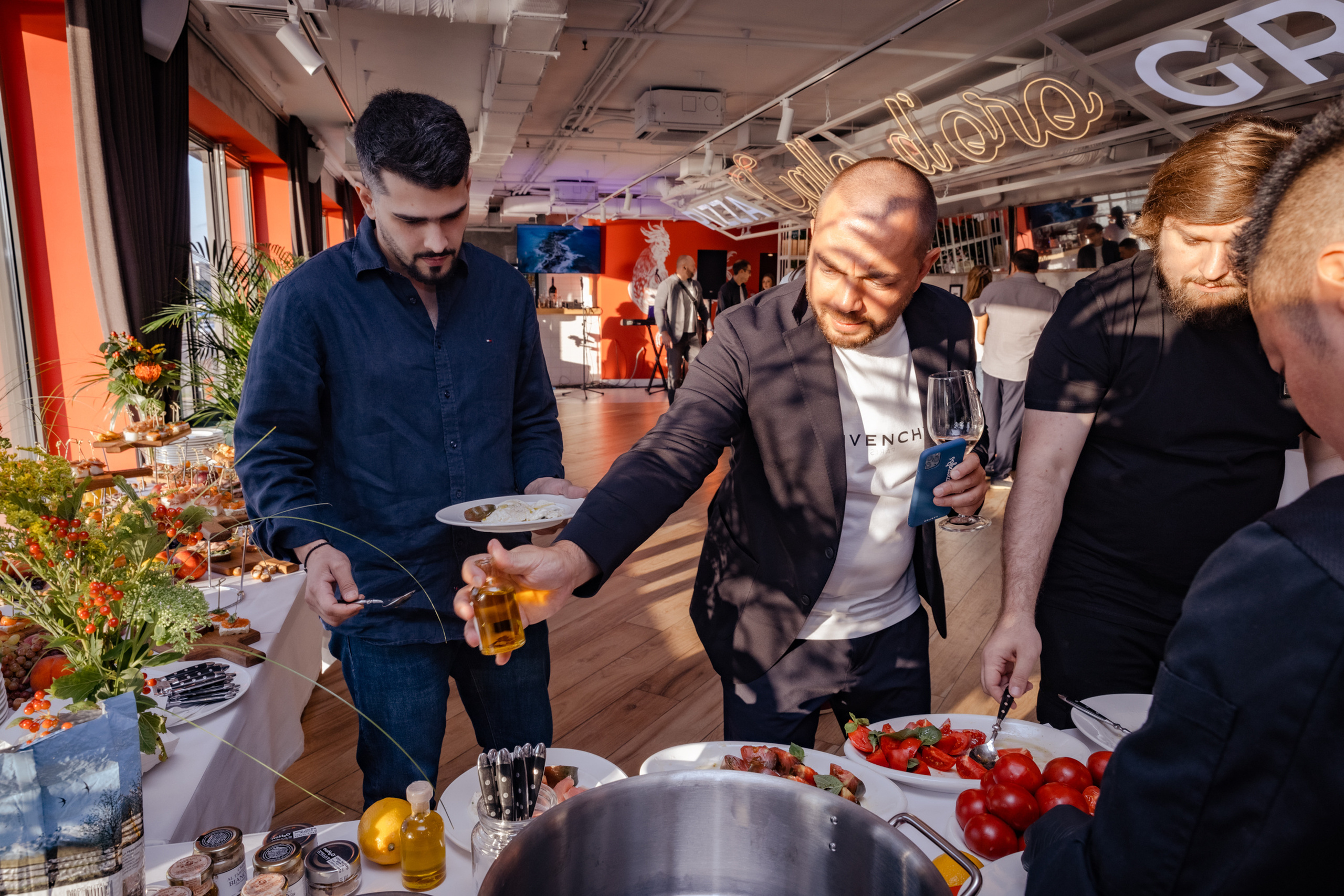 Gallo D'oro — открытие ресторана. Главная