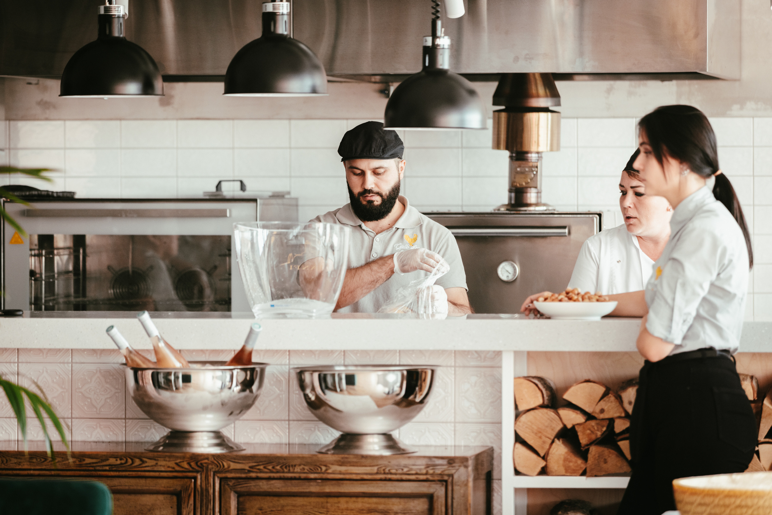 Gallo D'oro — открытие ресторана. Главная