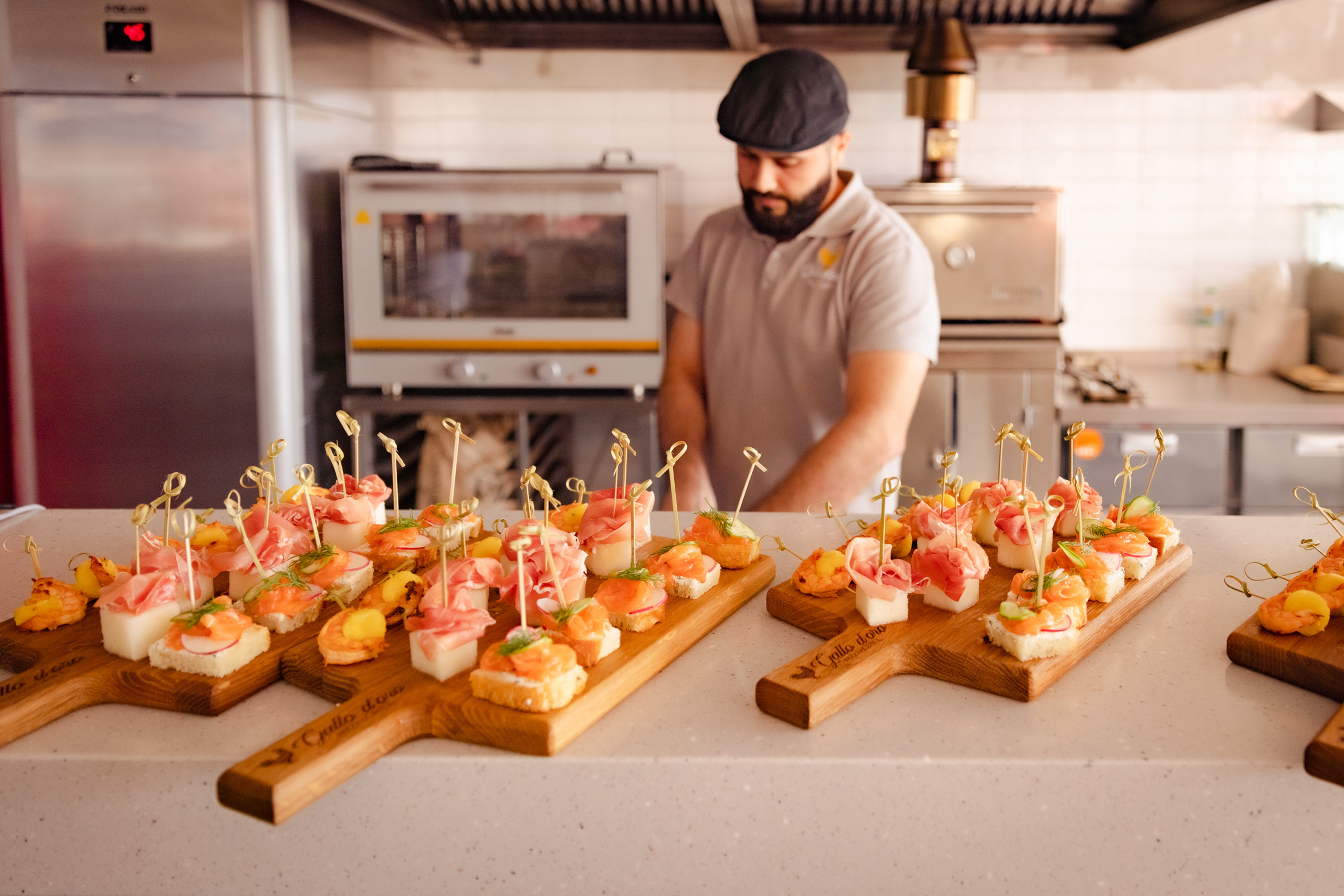 Gallo D'oro — открытие ресторана. Главная