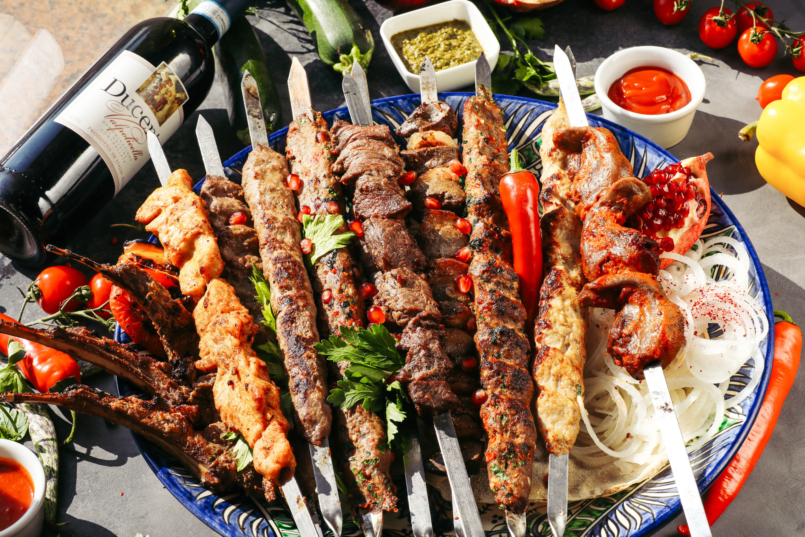 Меню Персия. Главная