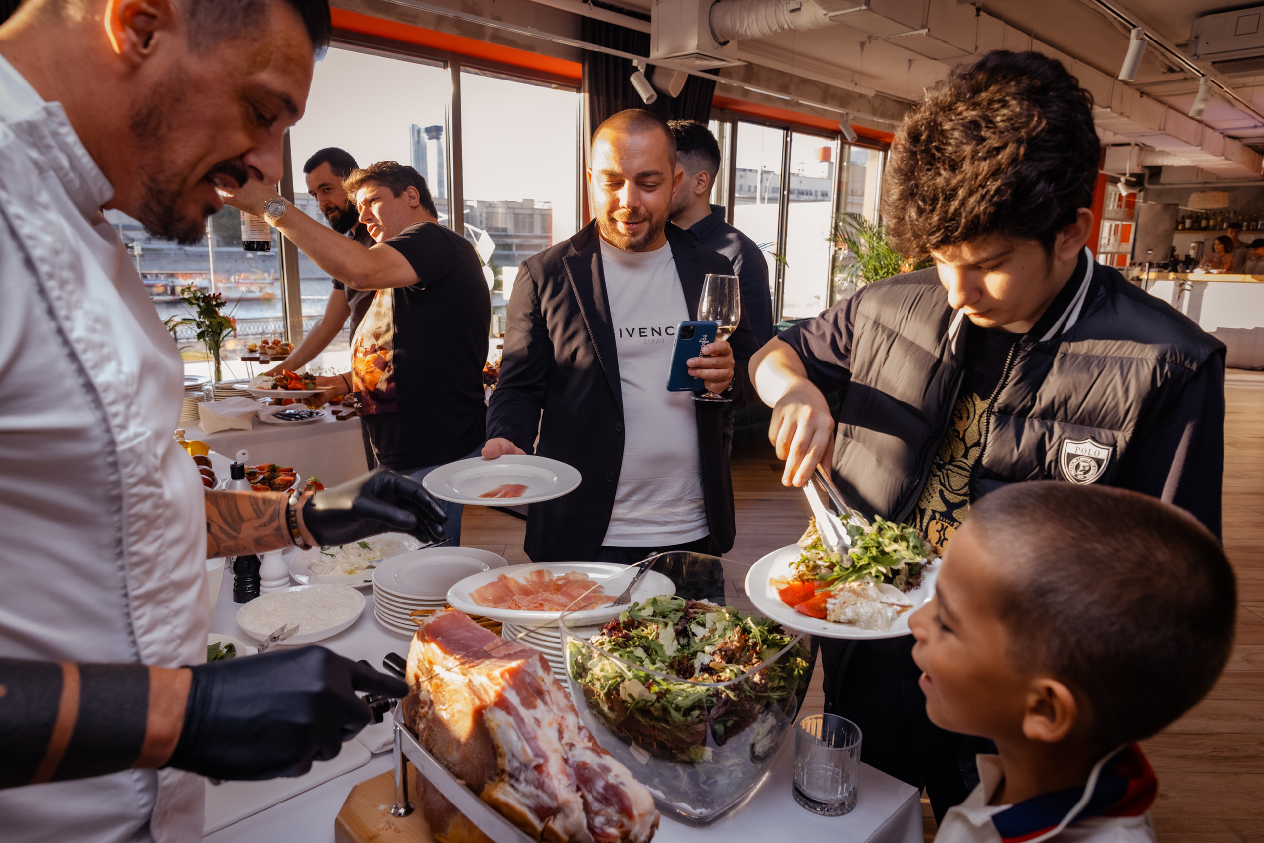 Gallo D'oro — открытие ресторана. Главная