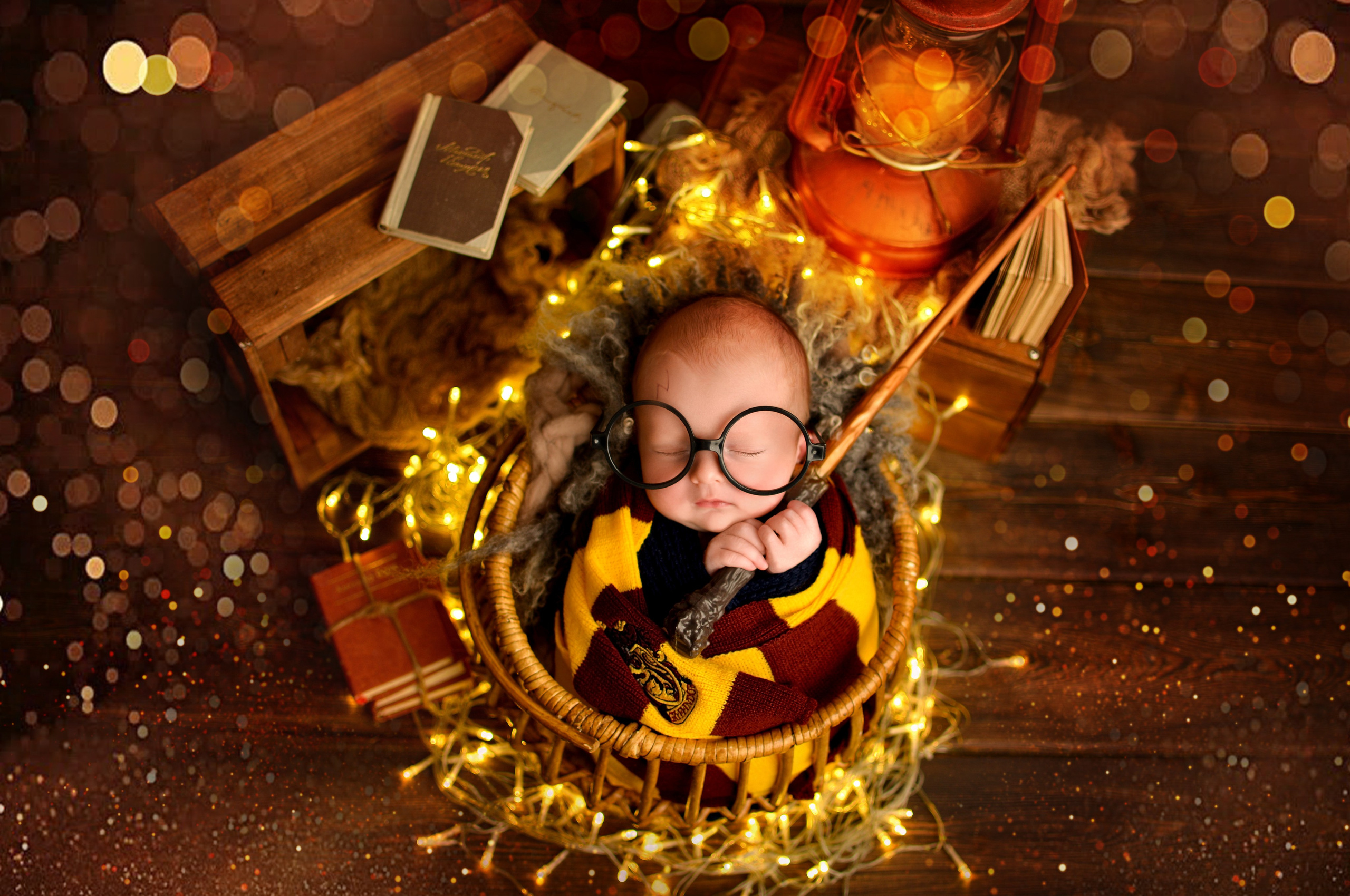 Гарри Поттер в Краснодаре. Фотограф новорожденных Краснодар Малышенко Надежда