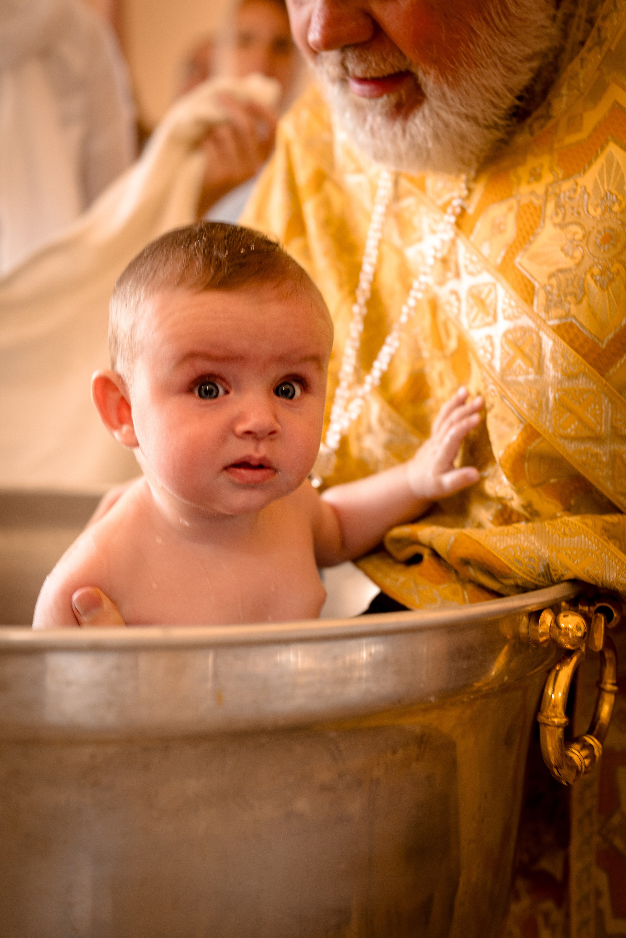 Таинство крещения. Фотограф Краснодарский край