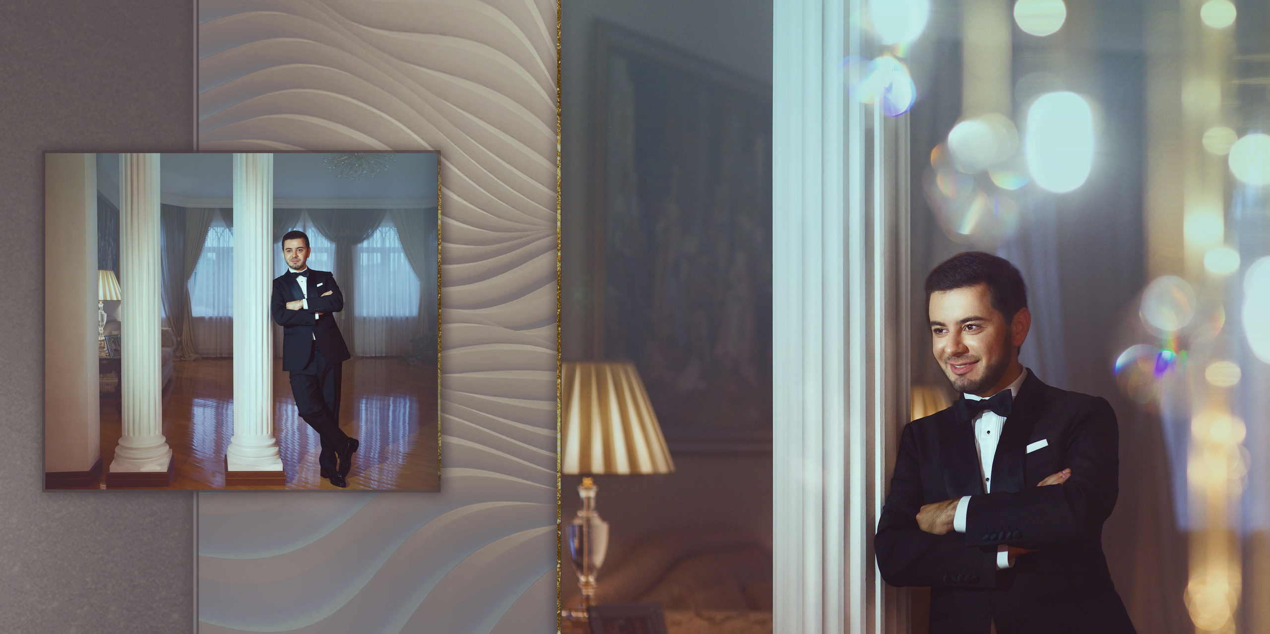 Свадебная фотокнига. Фотограф Кирсанова Наталия. Фотохудожник Наталия Кирсанова