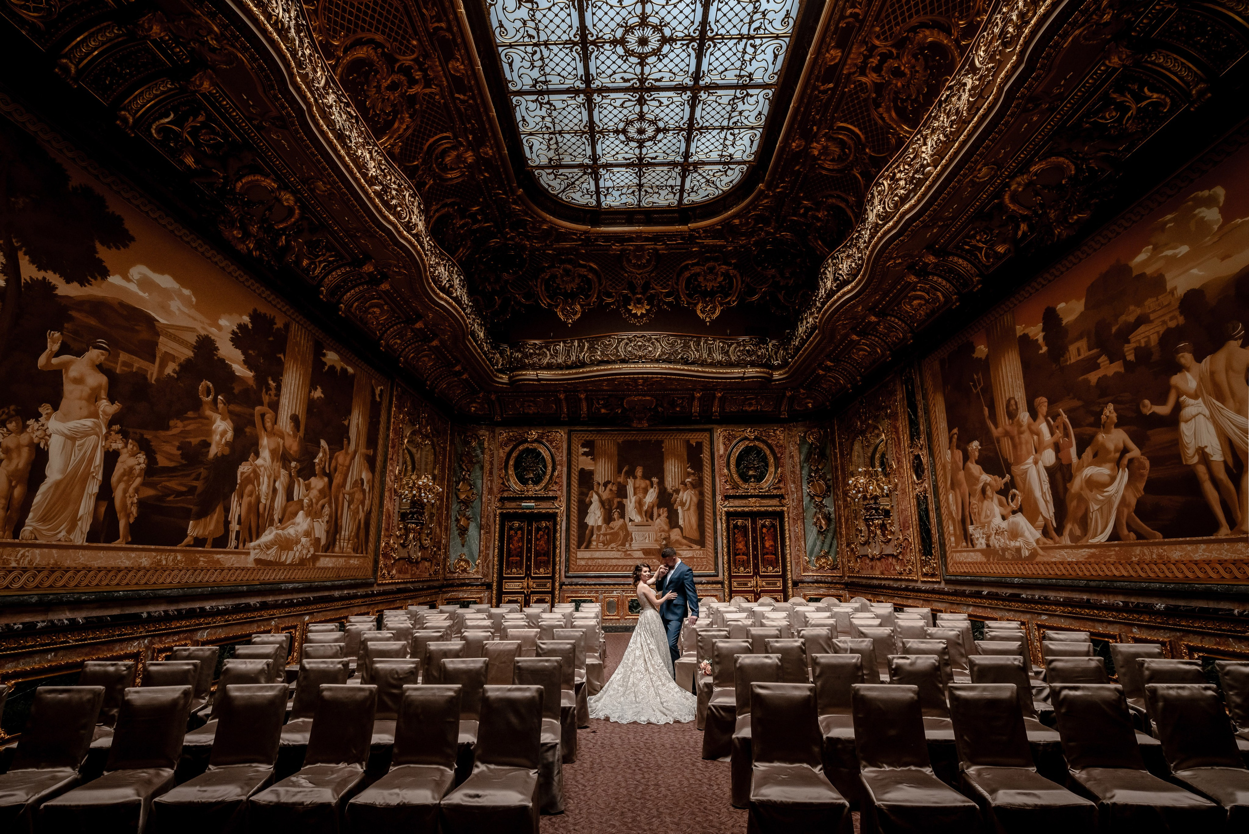 Елена и Дмитрий (свадебная фотосессия в Доме Архитектора — особняке Половцова). Портретный, семейный и свадебный фотограф в Санкт-Петербурге и в Пушкине Ширяев Денис