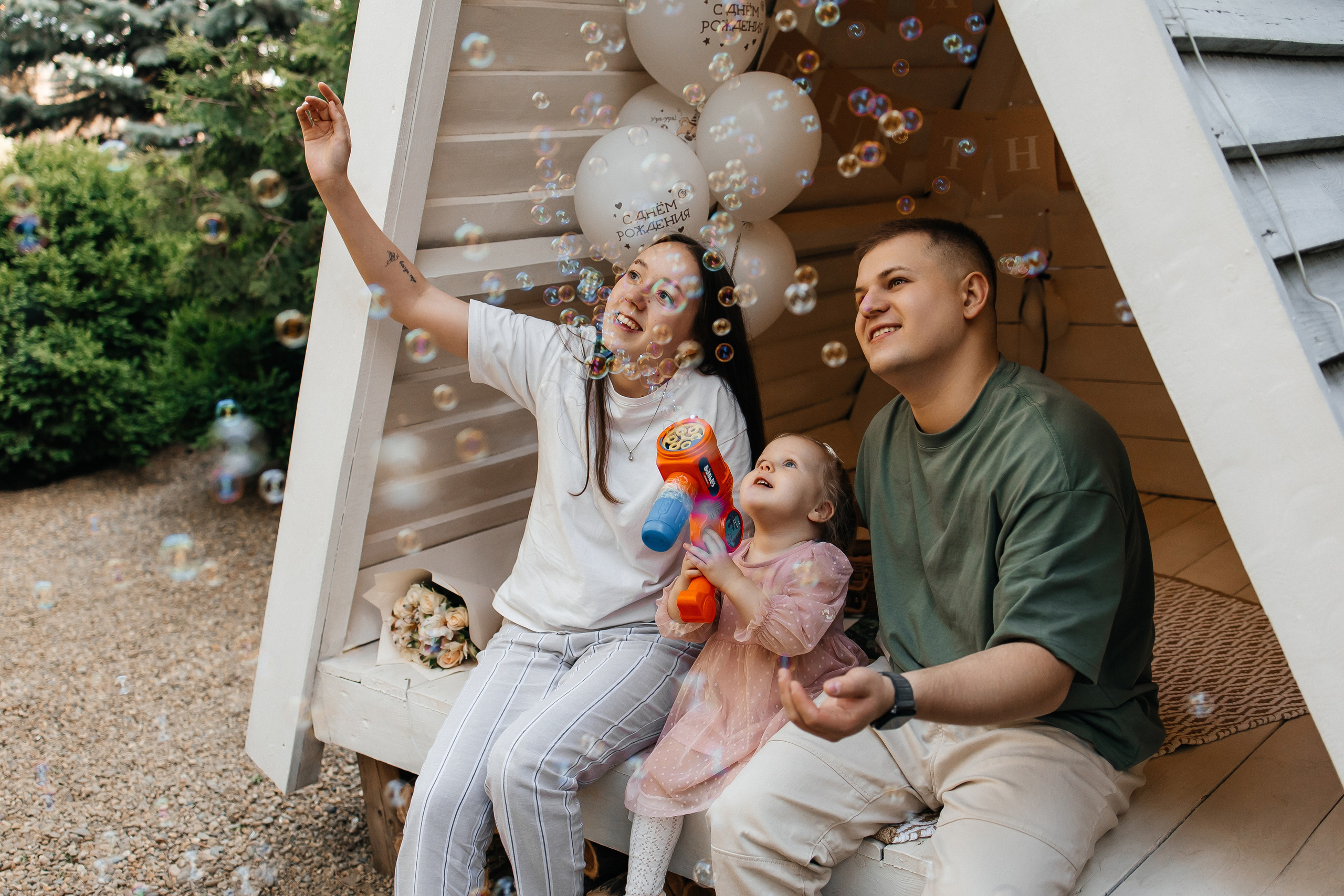 Наташа, Андрей и Тасечка. Свадебный и семейный фотограф в Ростове-на-Дону