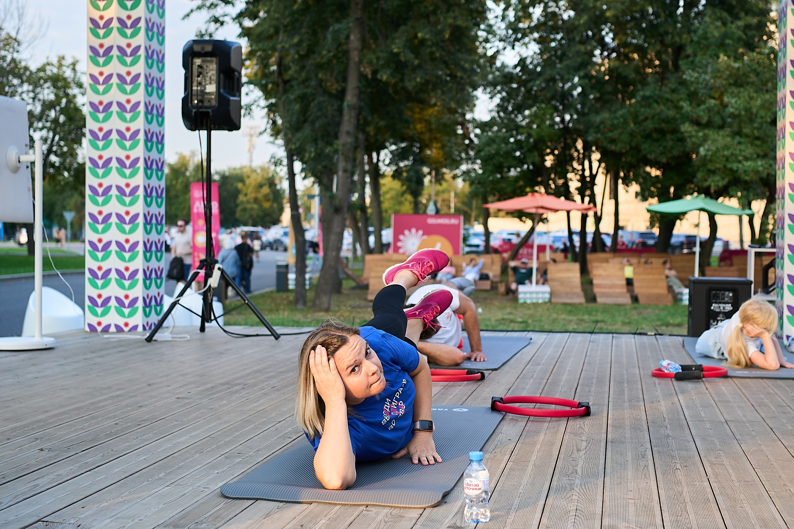 Yamaguchi / открытая тренировка «в стиле Пилатес». Фотограф и Видеограф в Москве. Олег Корушев