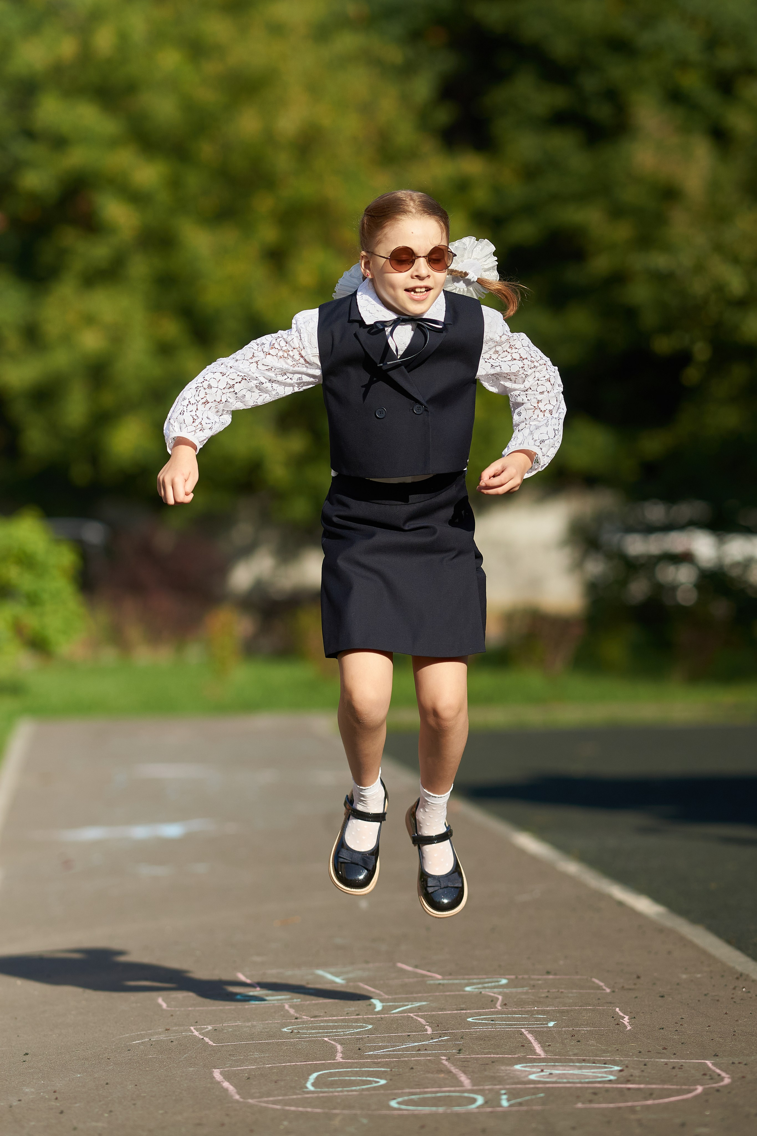 Первоклассница. Фотограф Владимир Артамонов