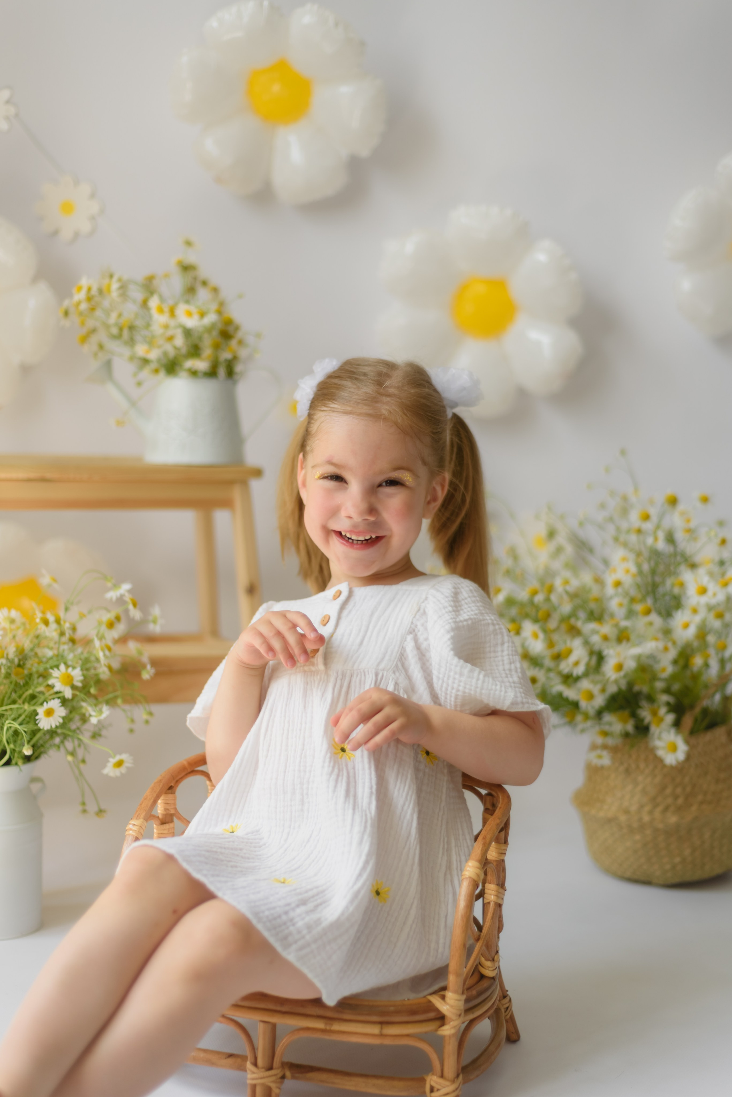 Фотопроект «Ромашки» Полина. Детский Фотограф |Фотограф на годик в Брянске Ирина Романова