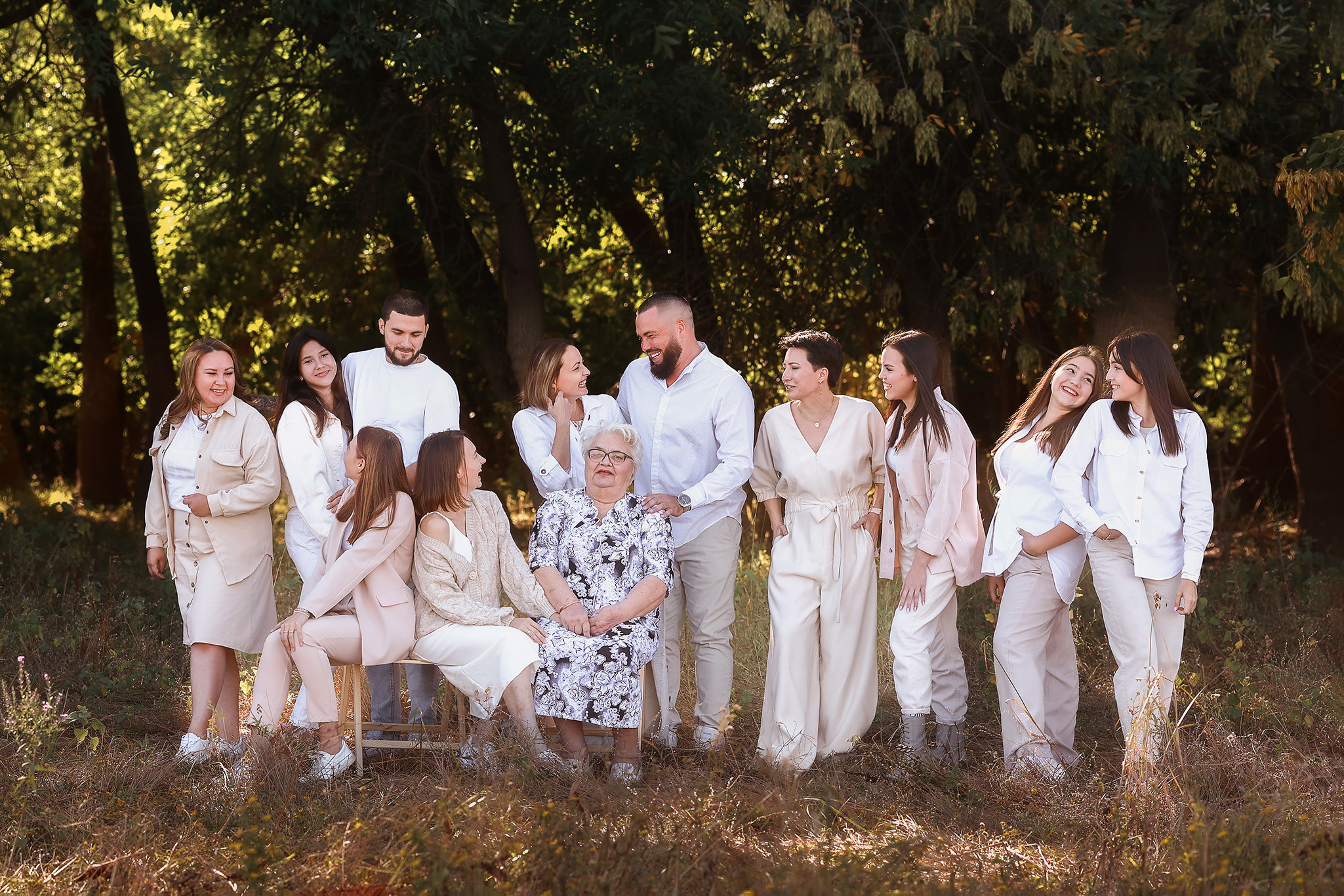 Прабабушка, внуки и правнуки. Татьяна Бесчастнова. Ваш семейный фотограф