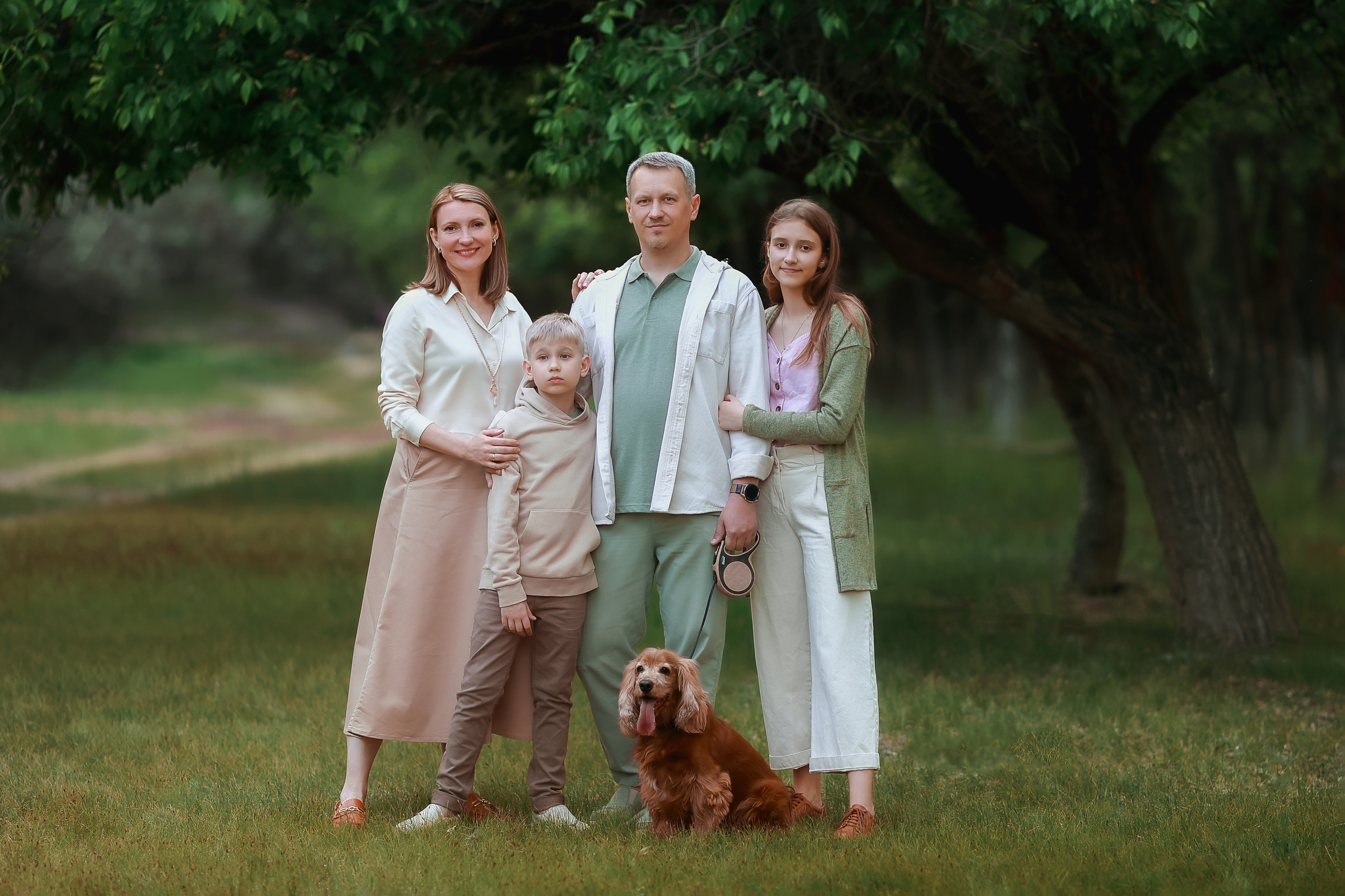 Моя семья (автопортрет))