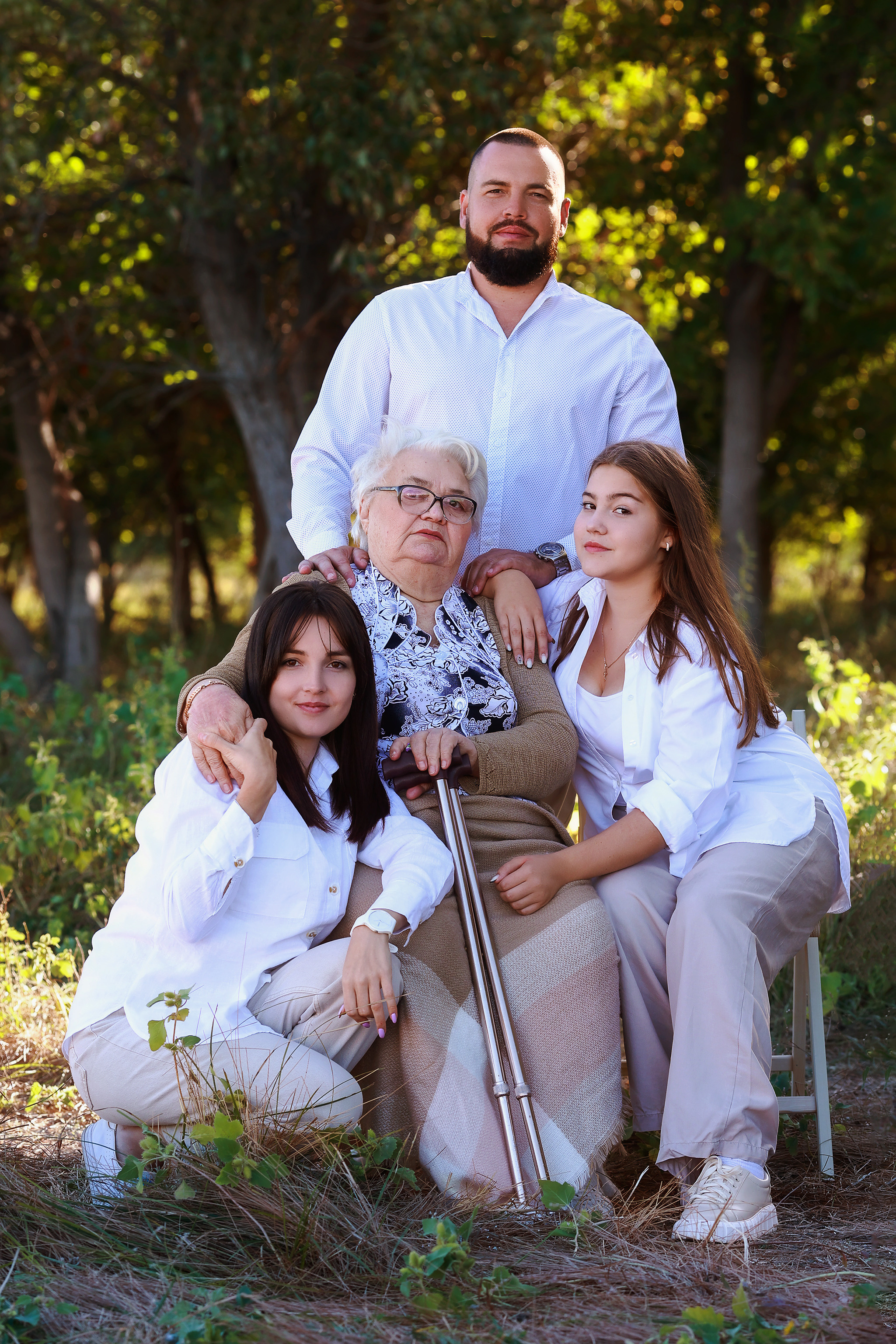Прабабушка, внуки и правнуки. Татьяна Бесчастнова. Ваш семейный фотограф