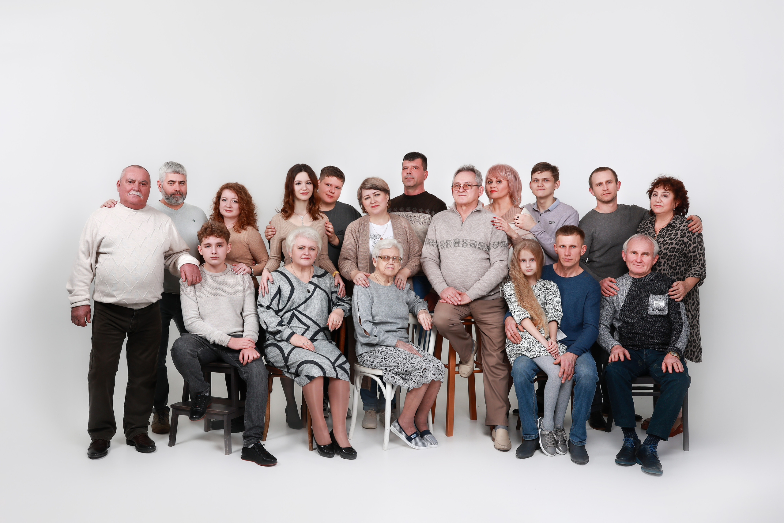 Фотопроект Большая семья. Татьяна Бесчастнова. Ваш семейный фотограф