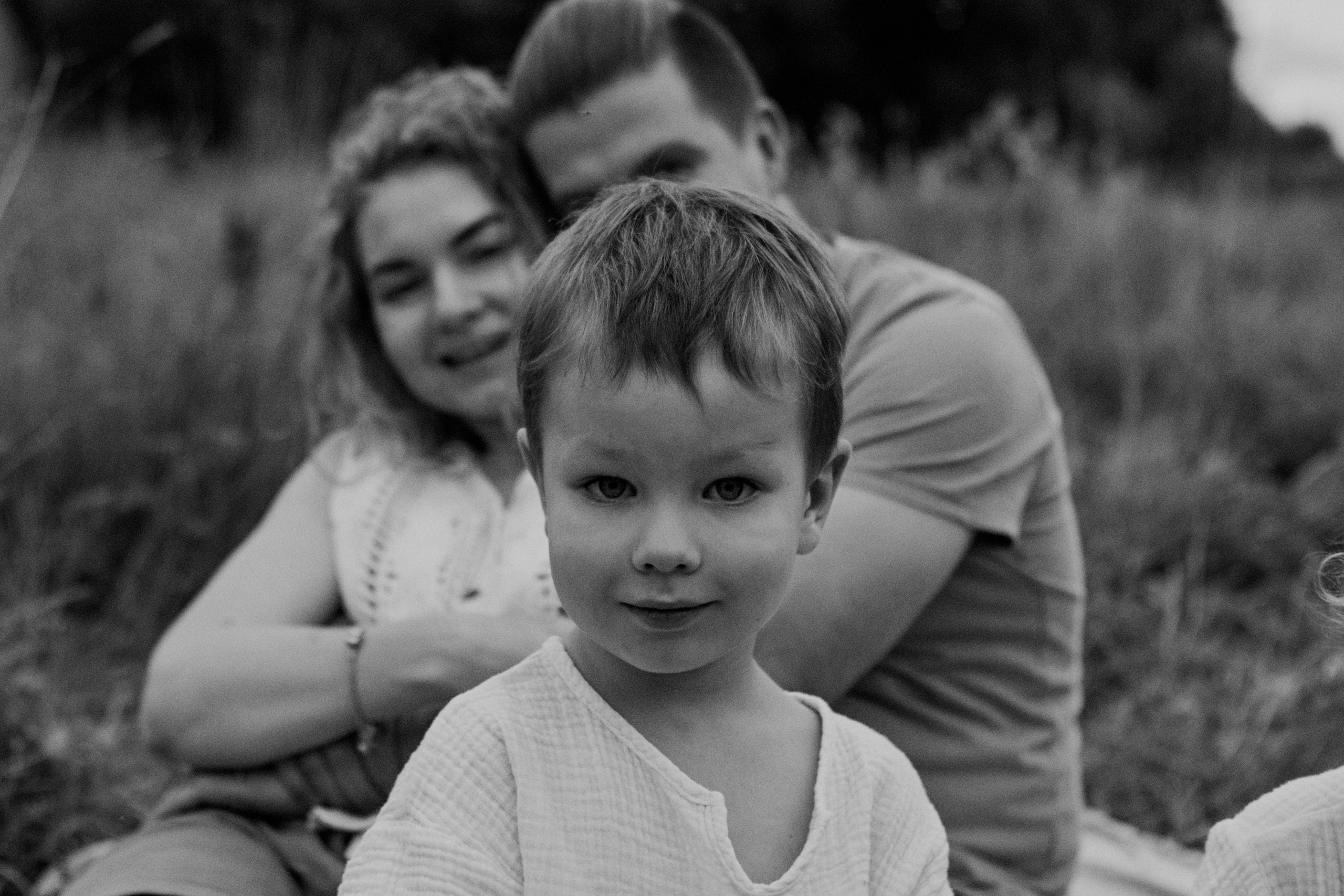 Dasha and the boys. Portrait, family and pet photographer in Cyprus, Ksenia Bourdelle