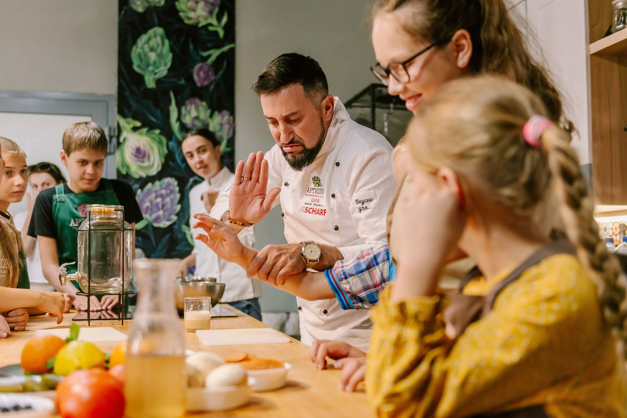 Инклюзивная кухня добра в Артишок 30. 07.35. Детский фотограф, семейный фотограф и репортажи в Кемерово