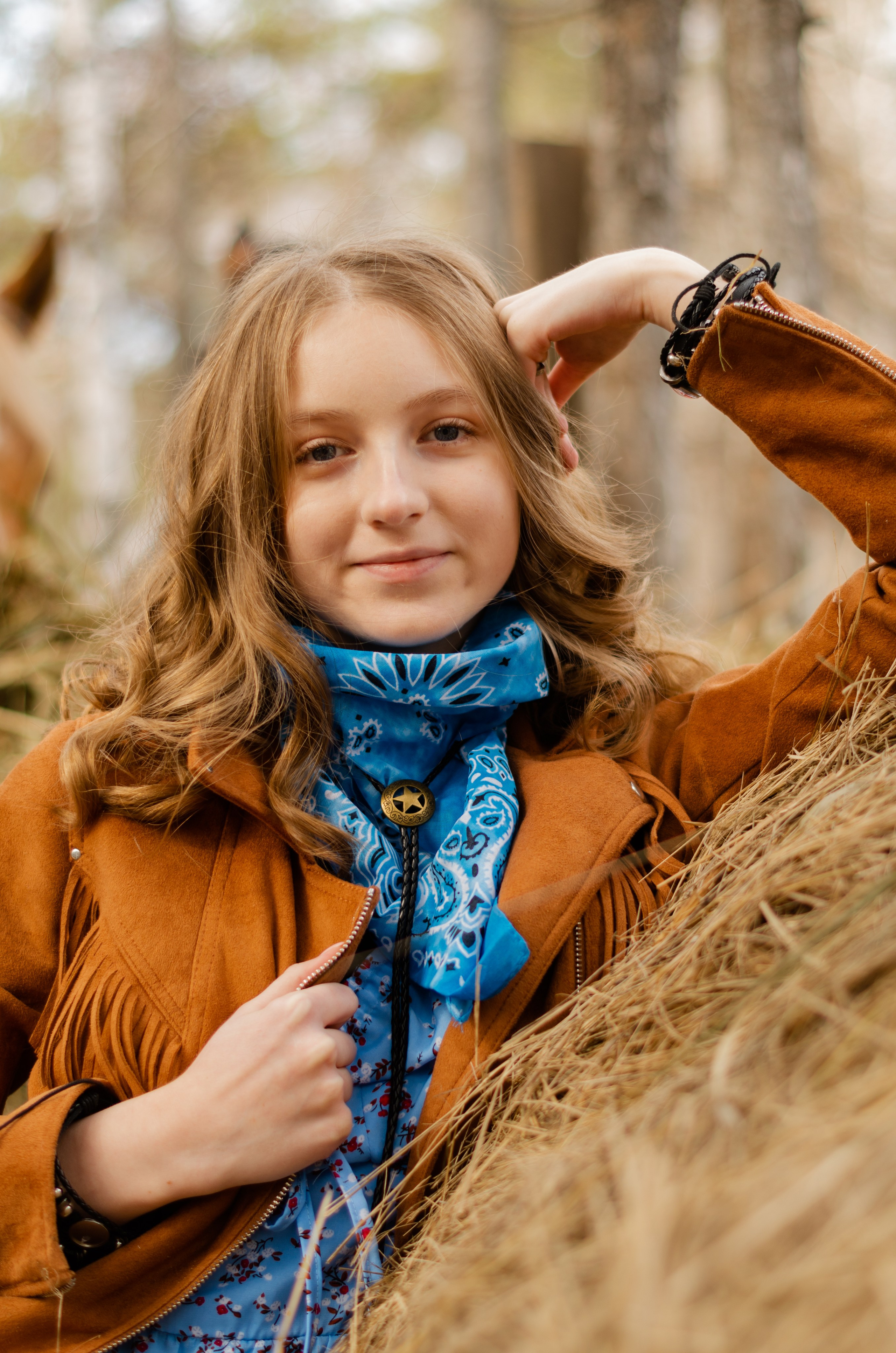 Ковбойская девчонка. Фотограф Марина Доглядная Челябинск фотосессии с лошадьми, мотоциклами