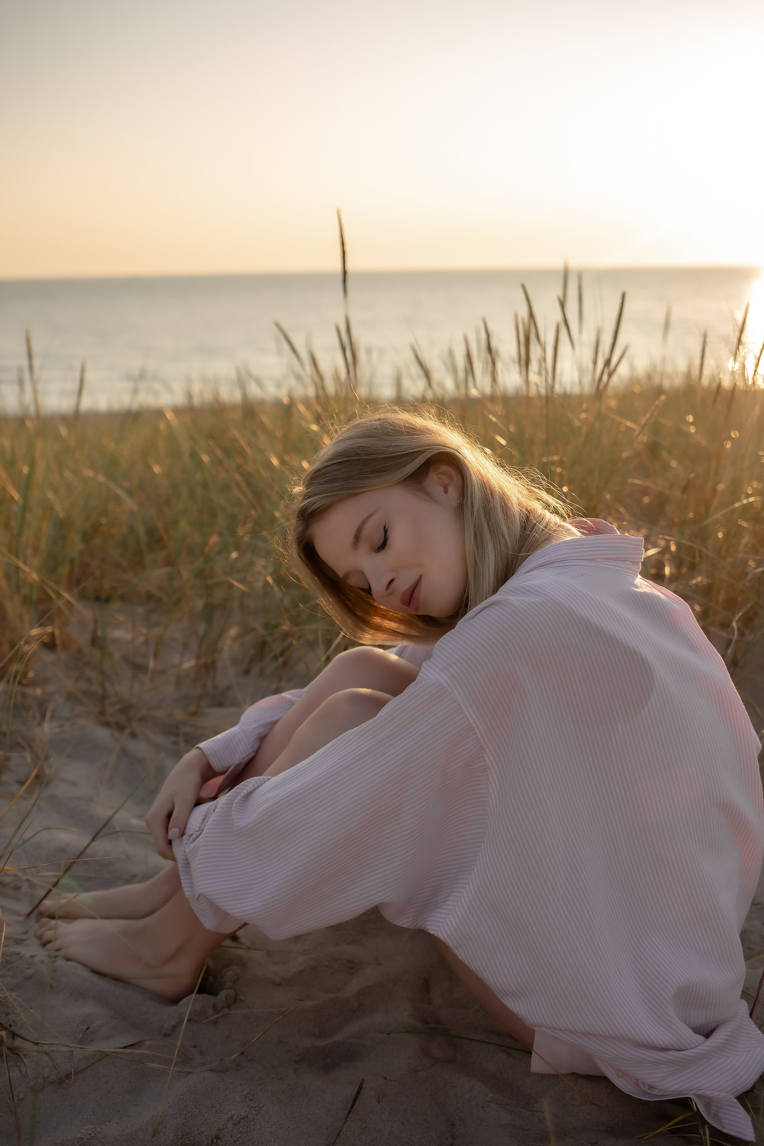 Екатерина и Антон. На закате. Фотограф в Калининграде Решетникова Алина