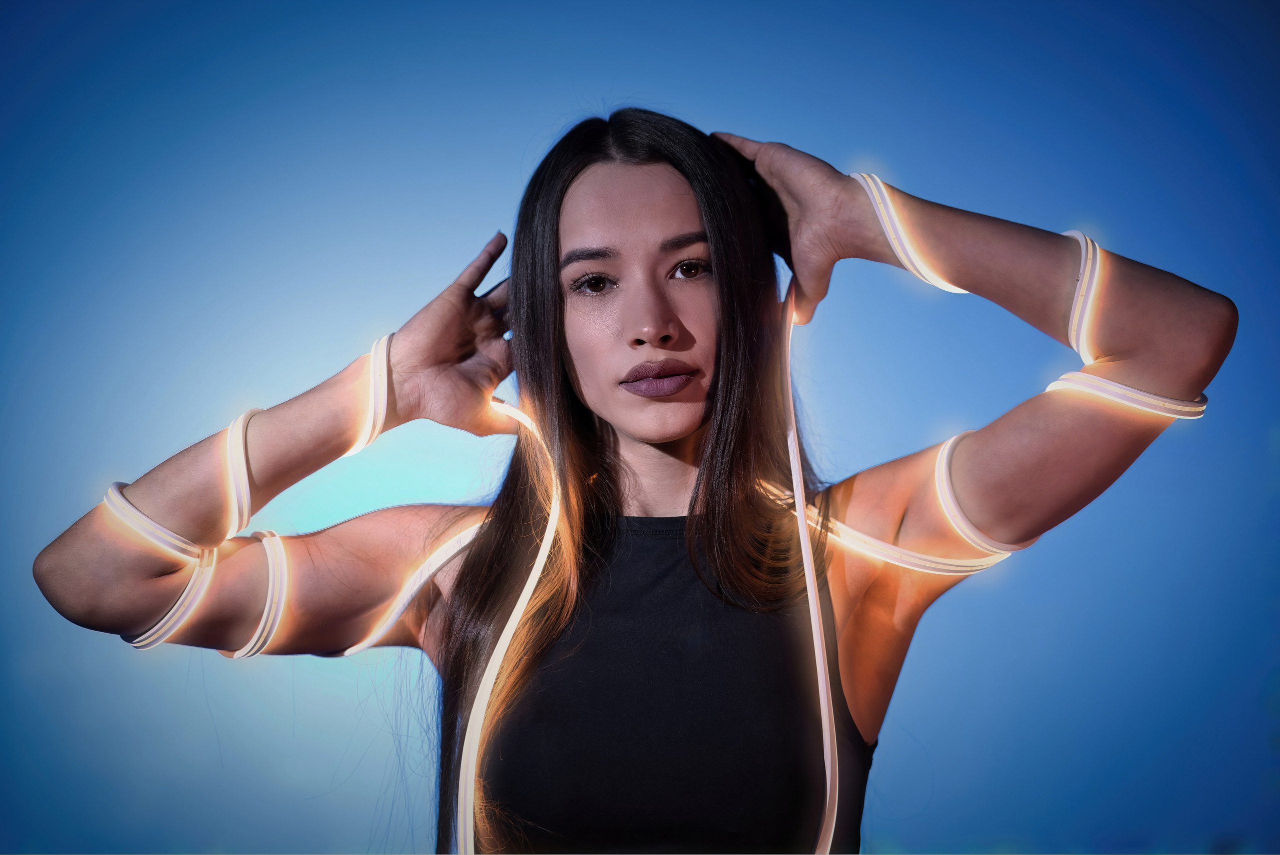 Гибкий свет. Фотограф Денис Кривопусков