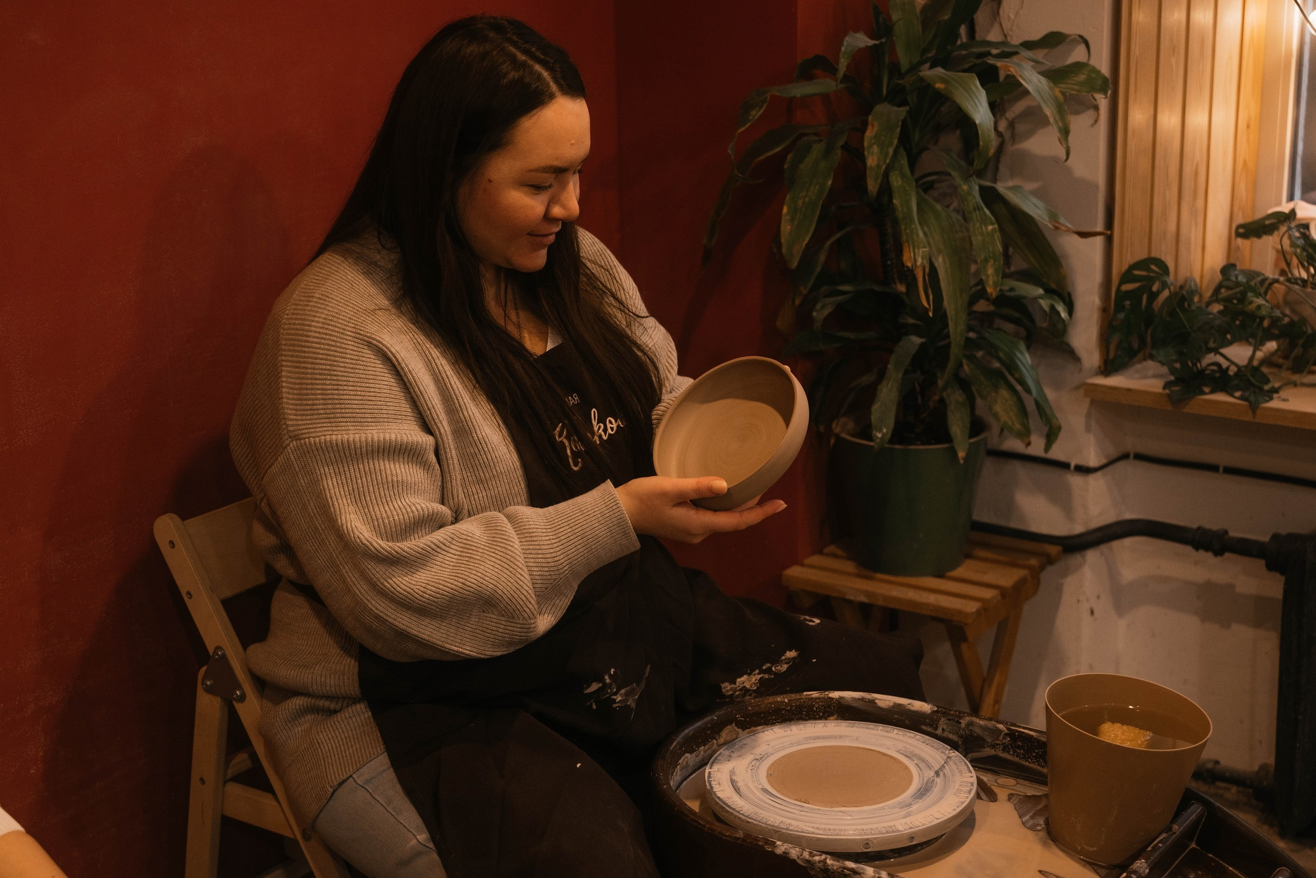 День рождения в гончарной мастерской. Свадебный, семейный фотограф в Рязани Лена Брант