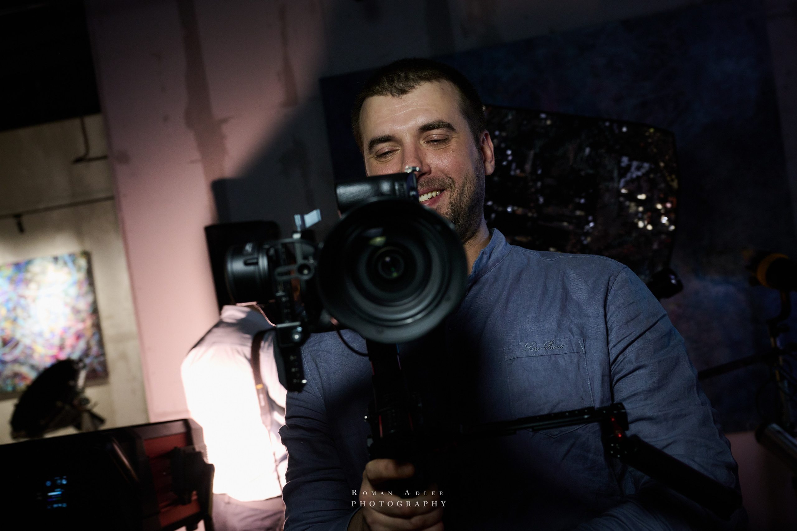 Презентация оборудования Dedolight. Фотограф Роман Адлер