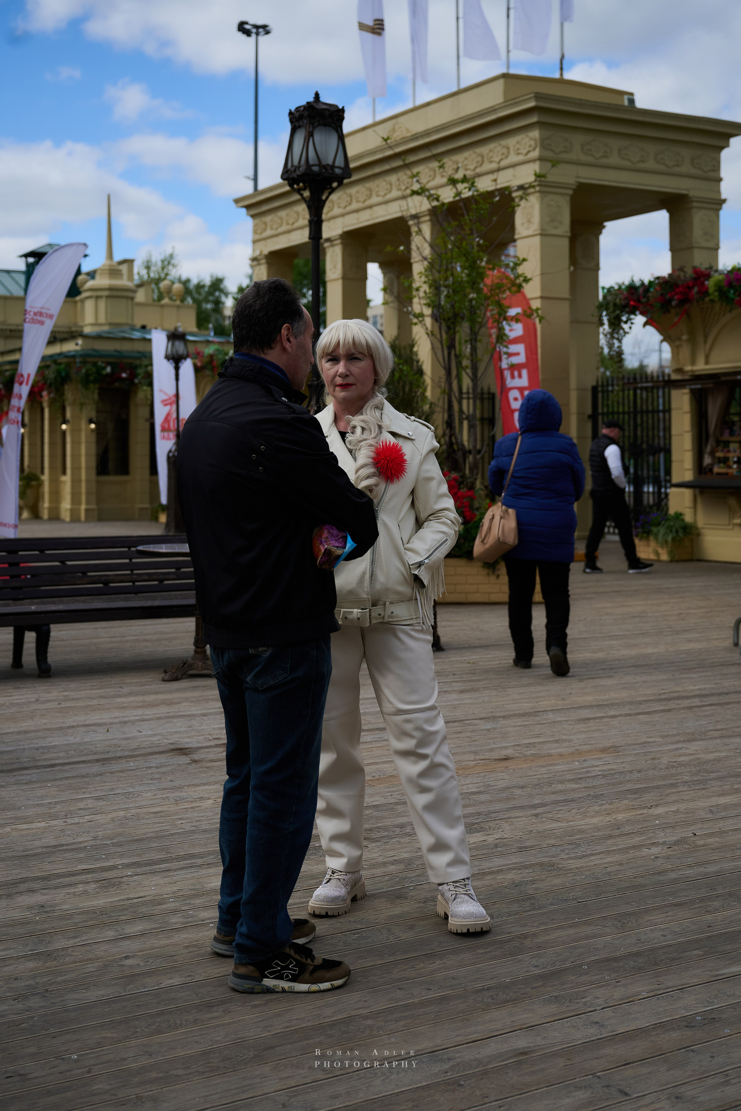 Московская весна Победы. Фотограф Роман Адлер