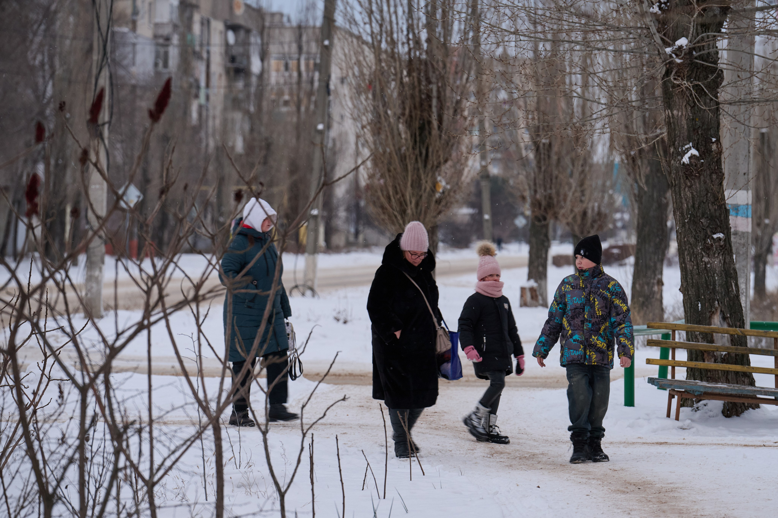 Рубежное. Январь 2026. Фотограф Роман Адлер