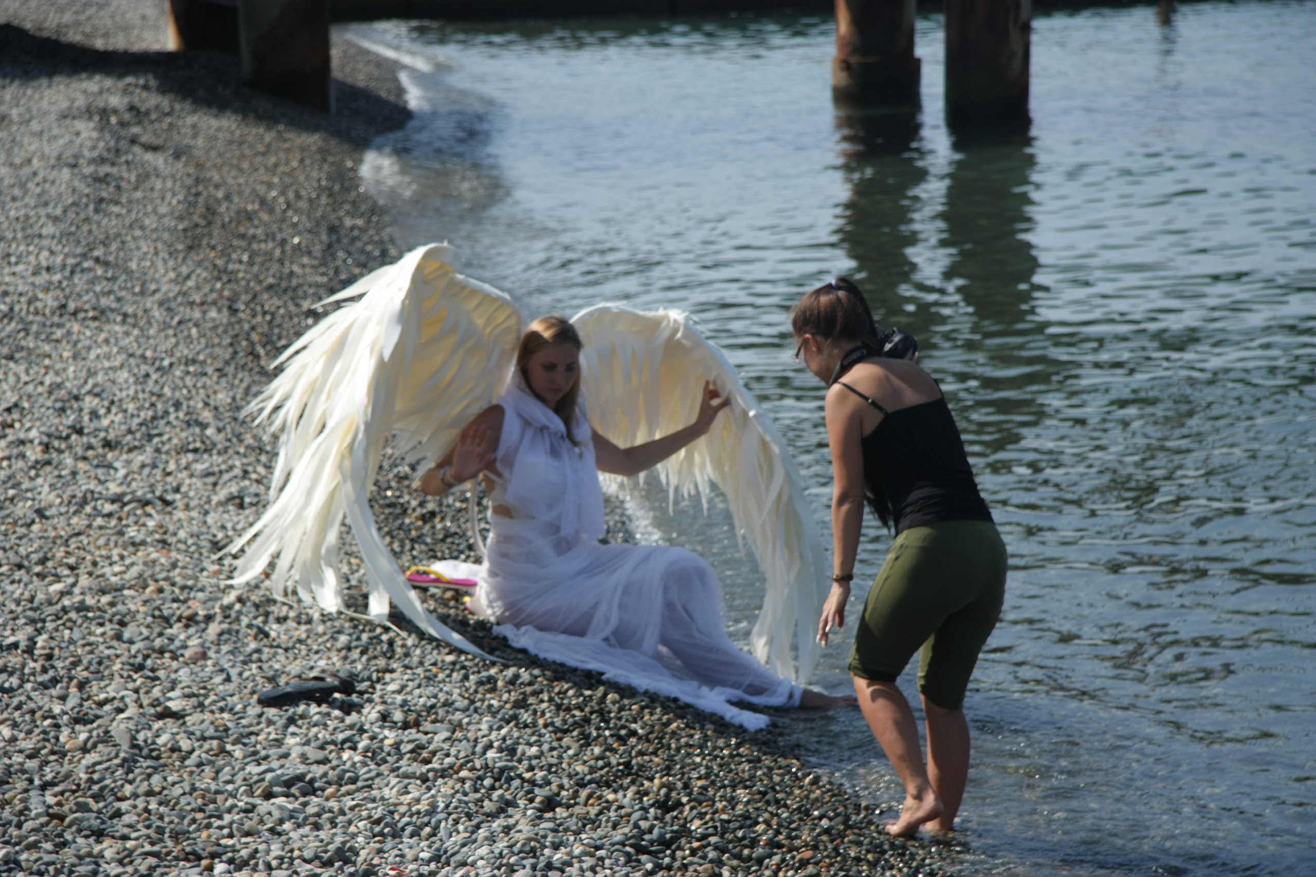 Первый бэкстейдж. Июль 2020. Фотограф Роман Адлер