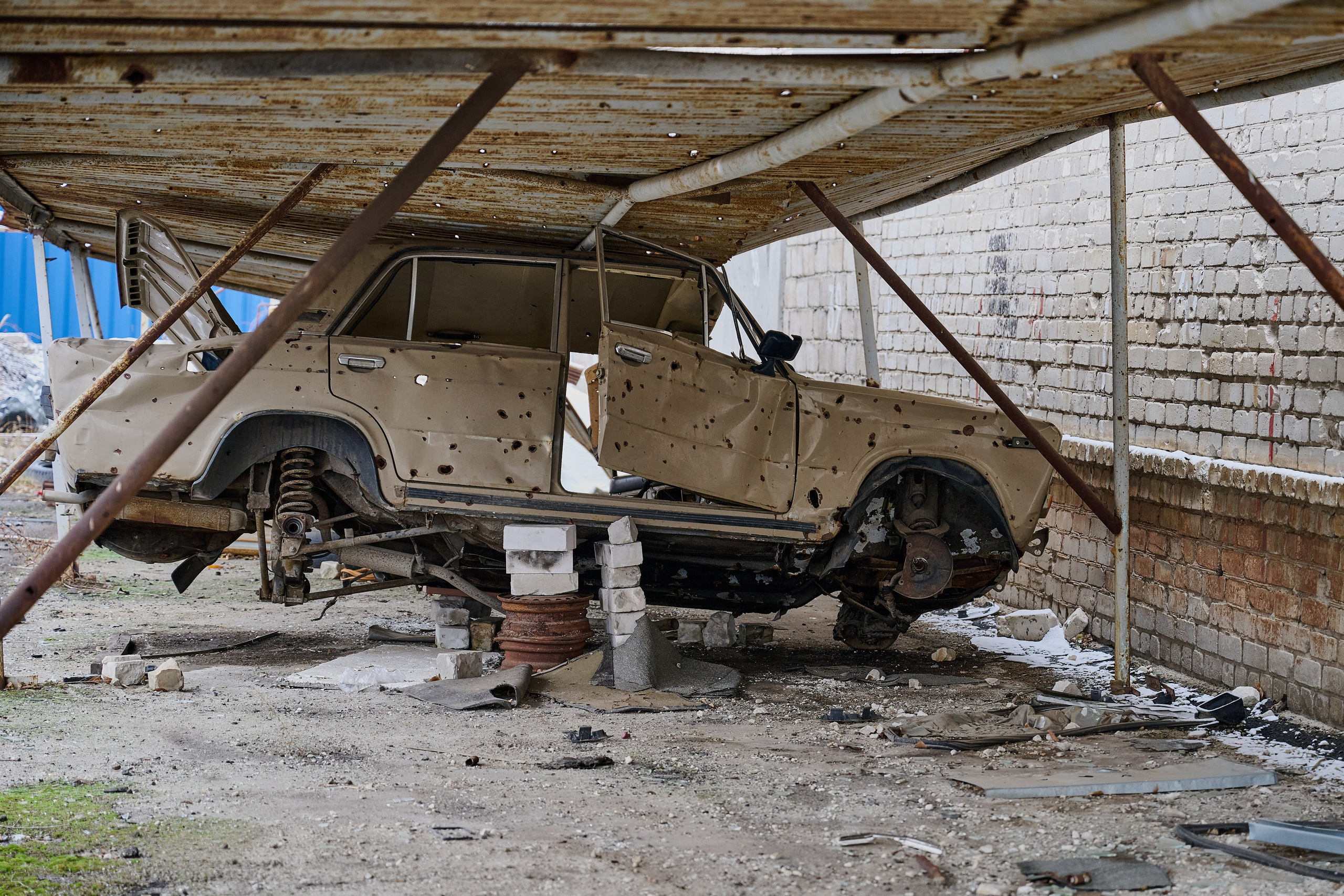 Северодонецк (Луганская область). Декабрь 2024. Фотограф Роман Адлер