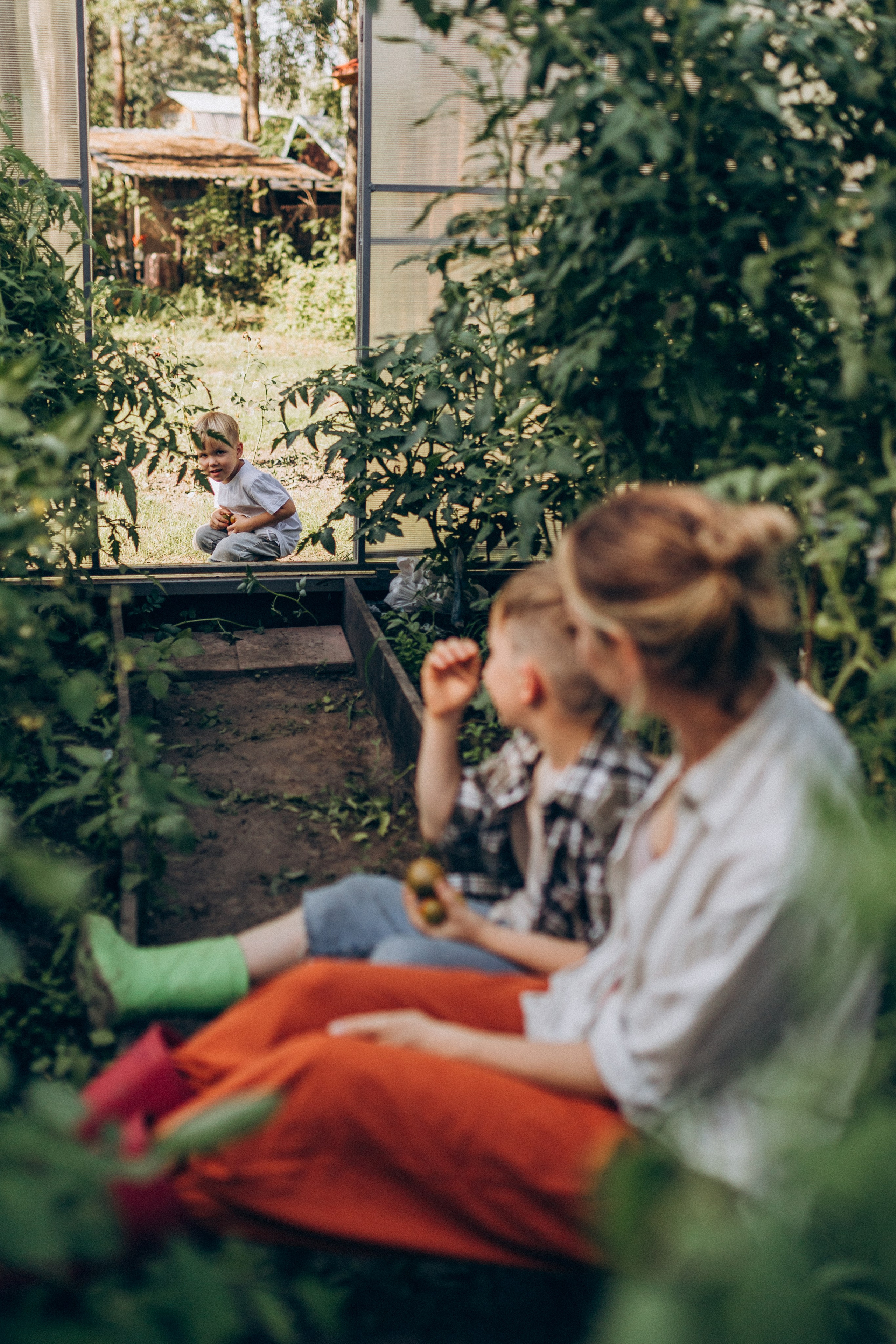 Дачная история. Семейный фотограф lifestyle в Новосибирске Елена Шпилевая