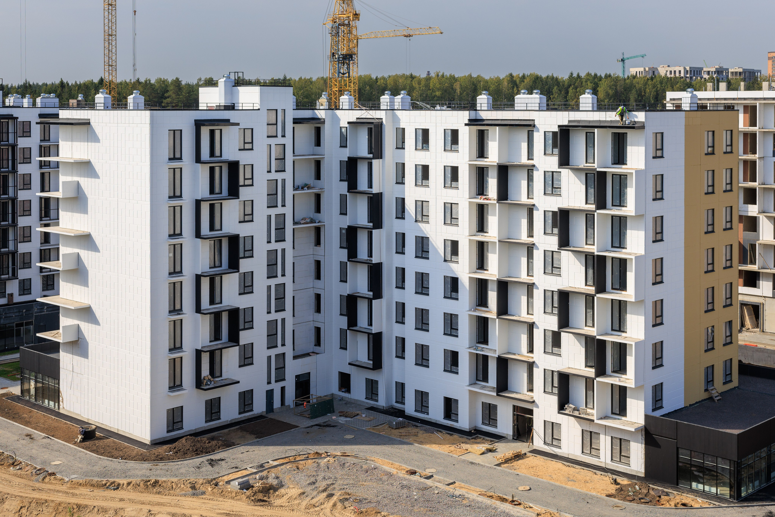 Архитектурная и репортажная фотосъёмка для застройщика