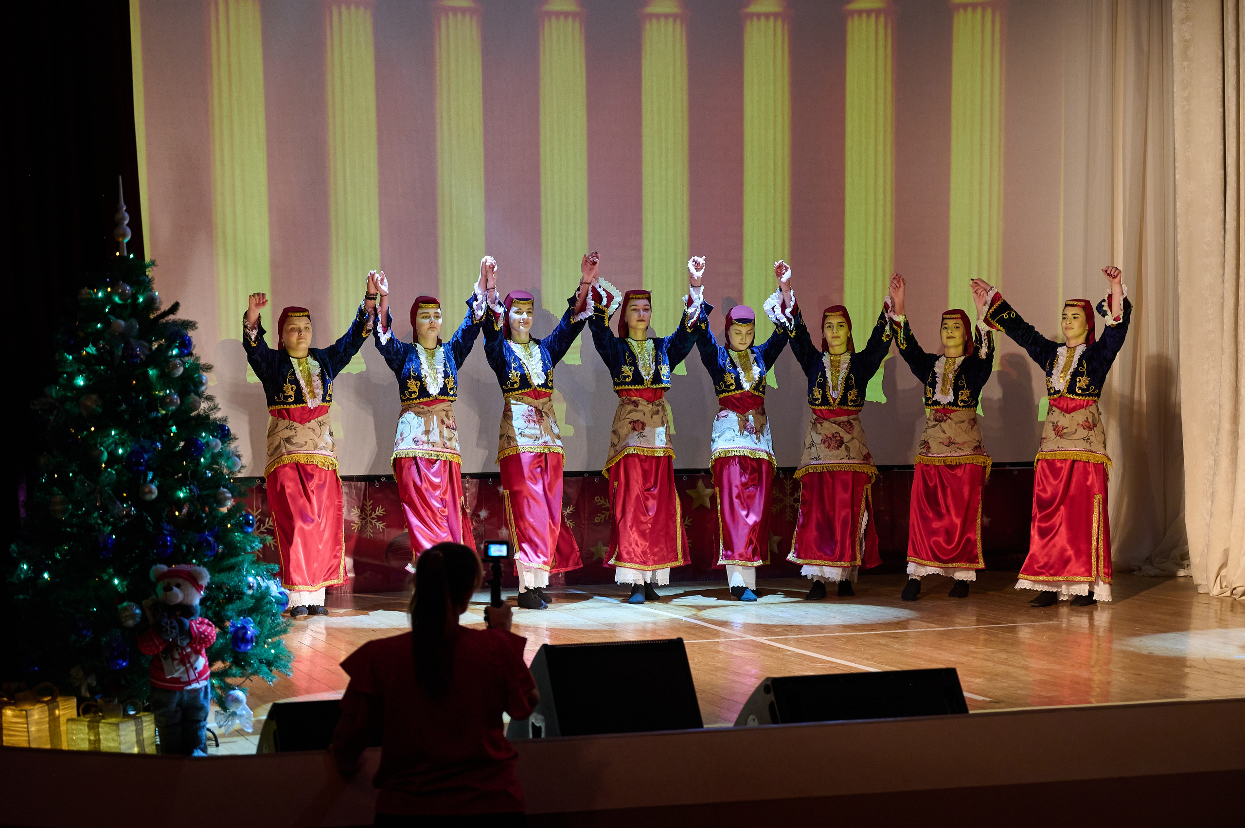 Новогодний концерт. Жизнь курорта Кабардинка в фотографиях