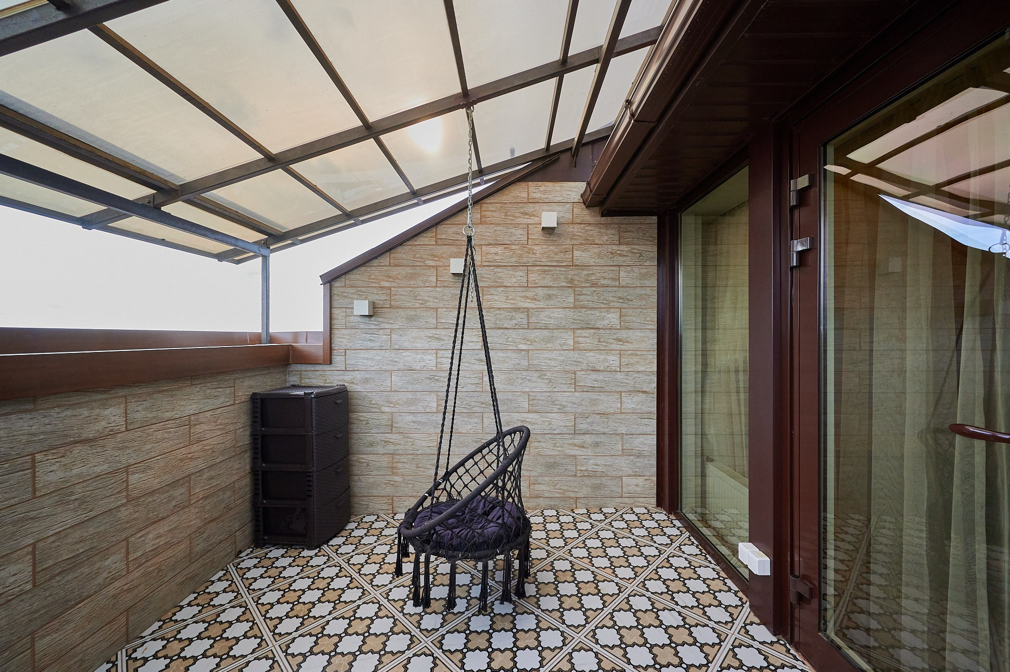 кресло подвесное черное   